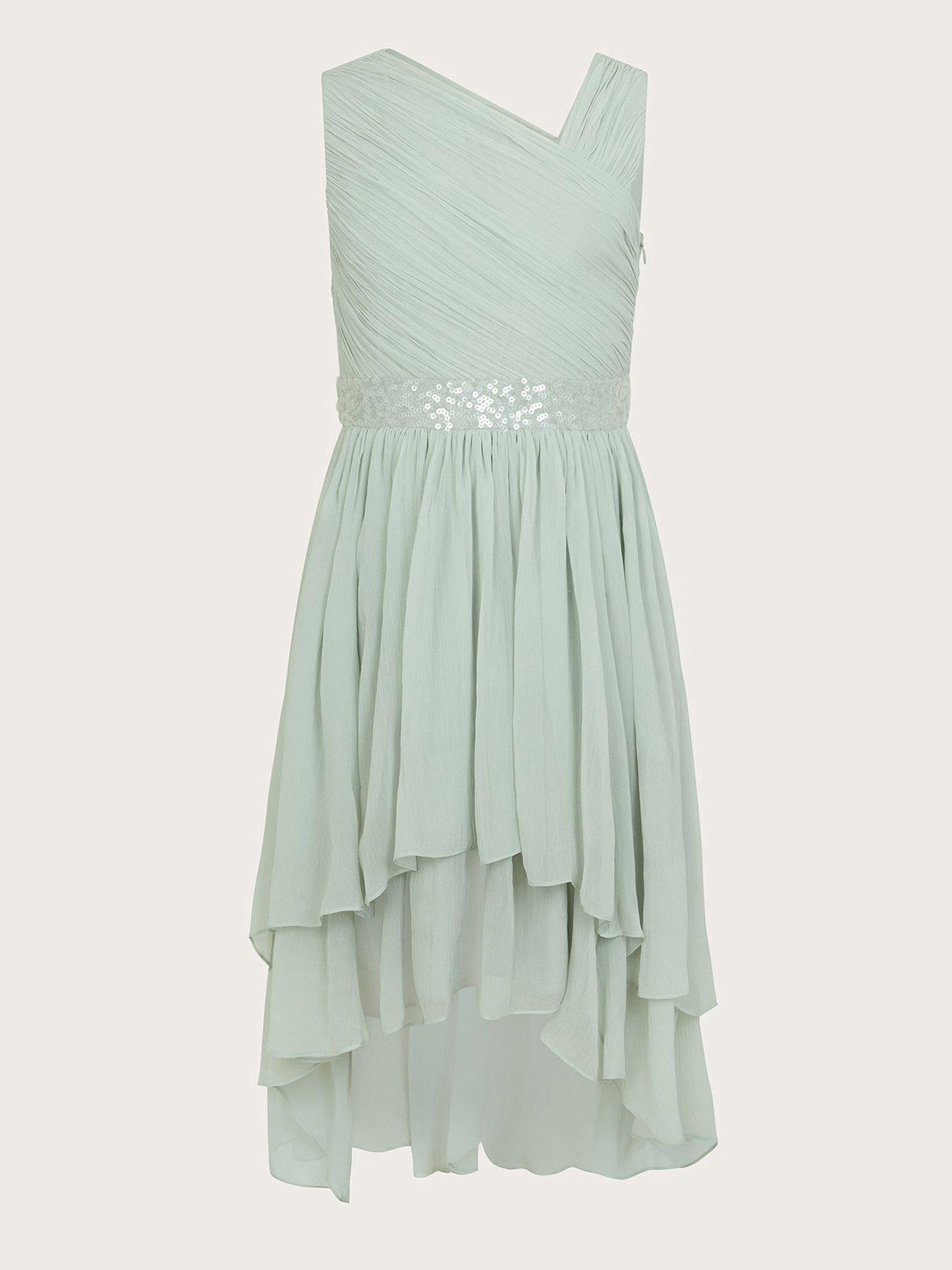  image of monsoon-girls-abigail-1-shoulder-prom-dress-sage