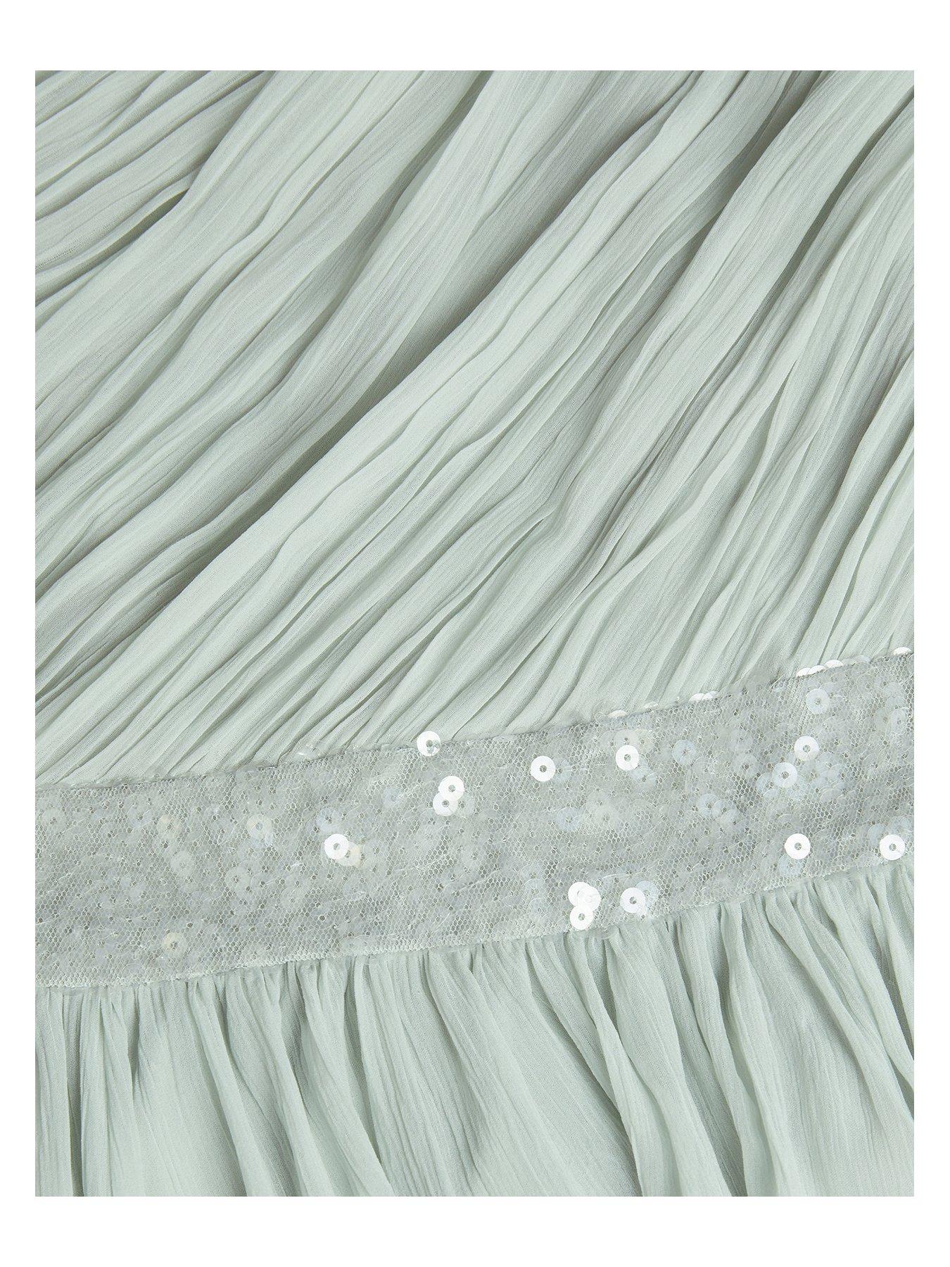  image of monsoon-girls-abigail-1-shoulder-prom-dress-sage