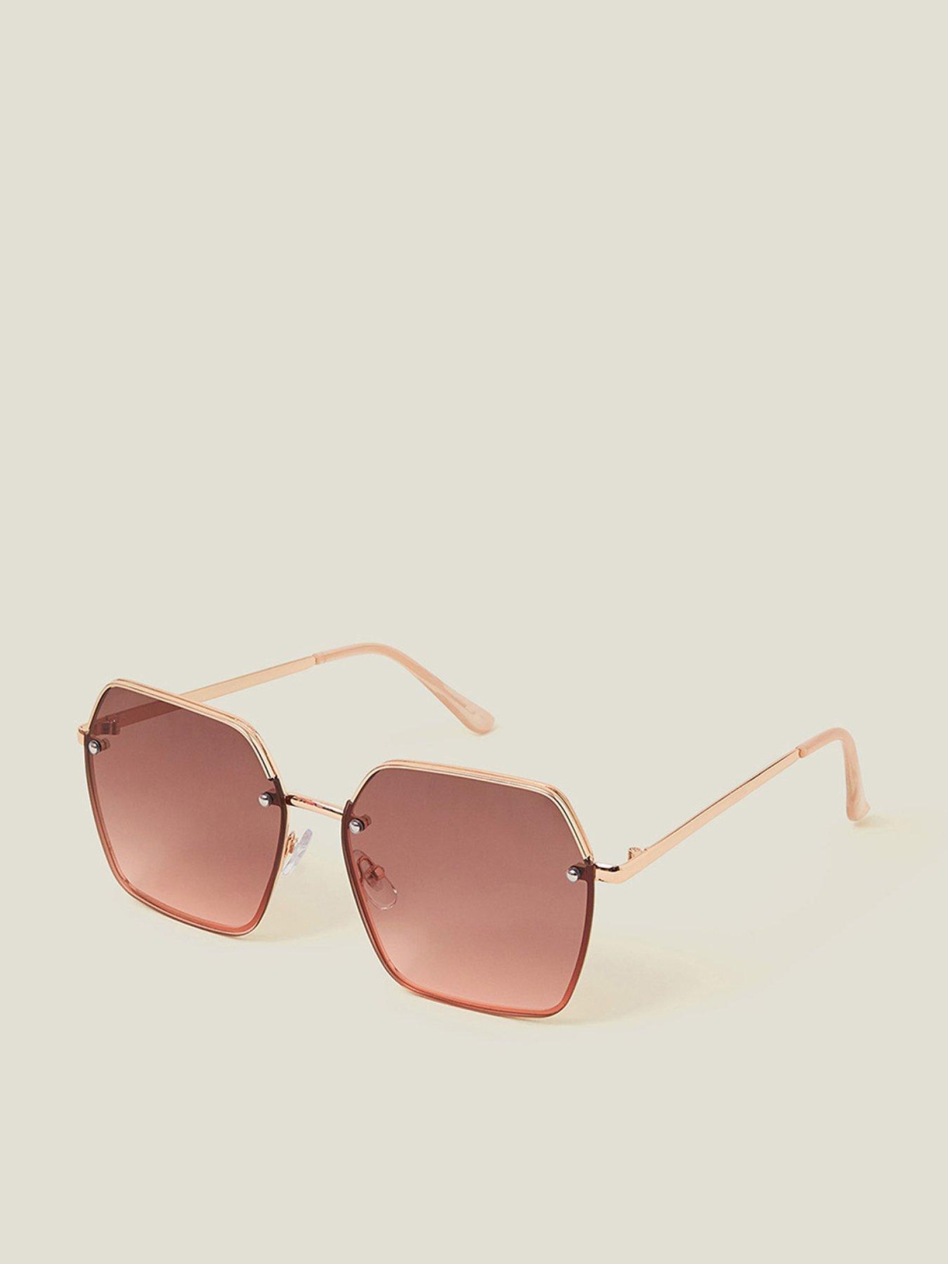 accessorize-graduated-lens-metal-rim-sunglasses-gold