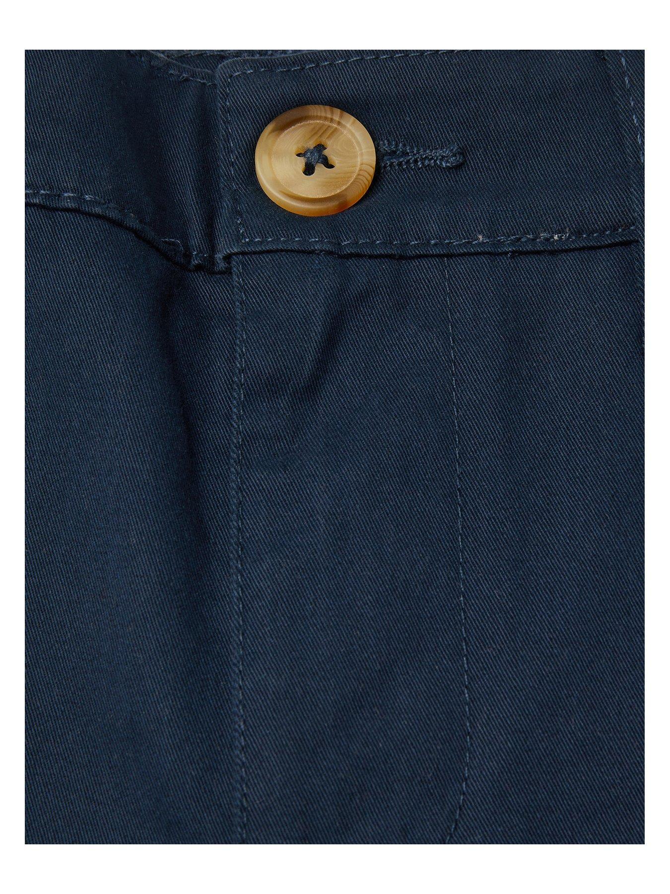  image of monsoon-boys-pull-on-chinos-navy