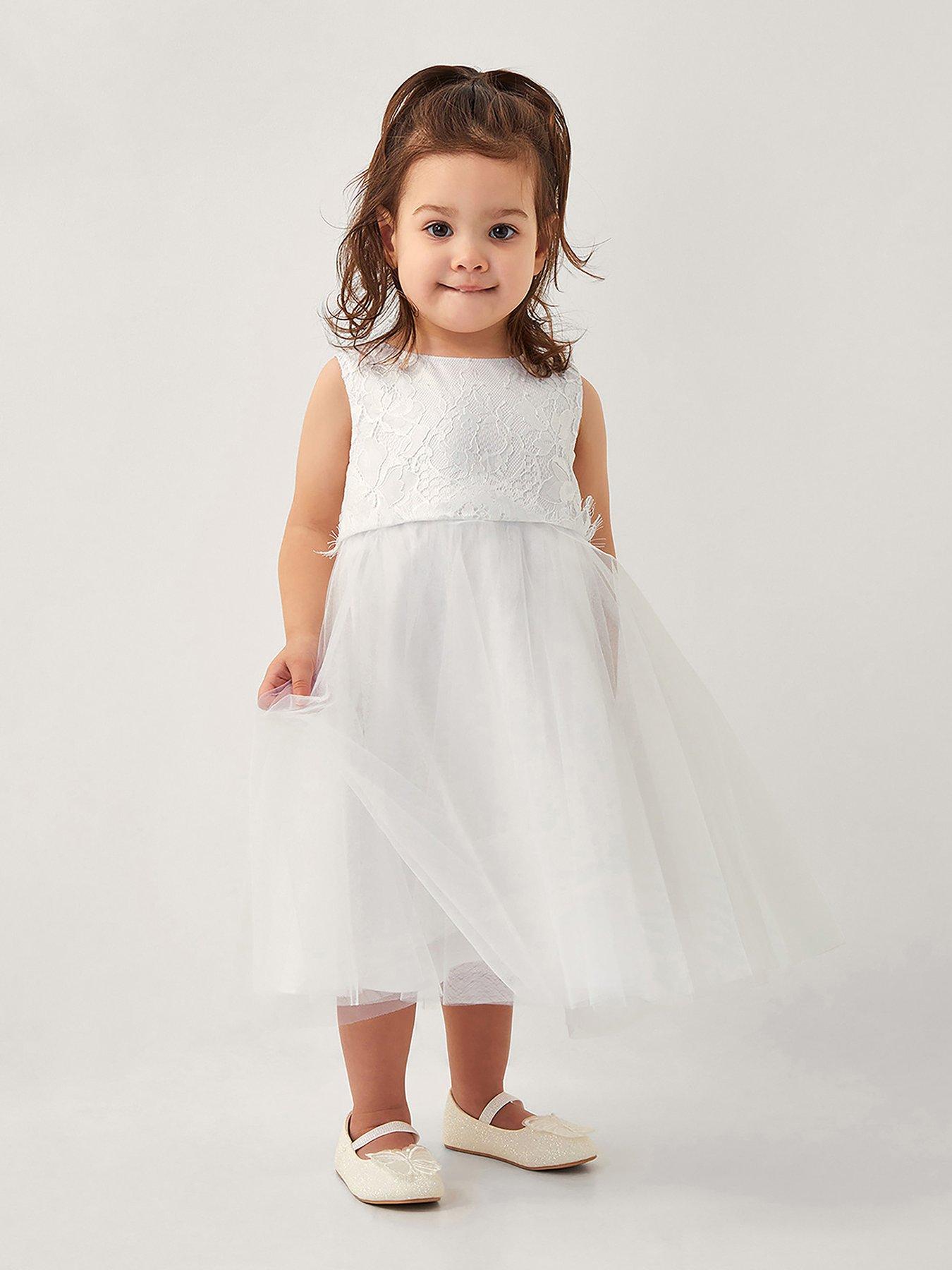 undefined Baby Girls Alianthe Dress - Ivory