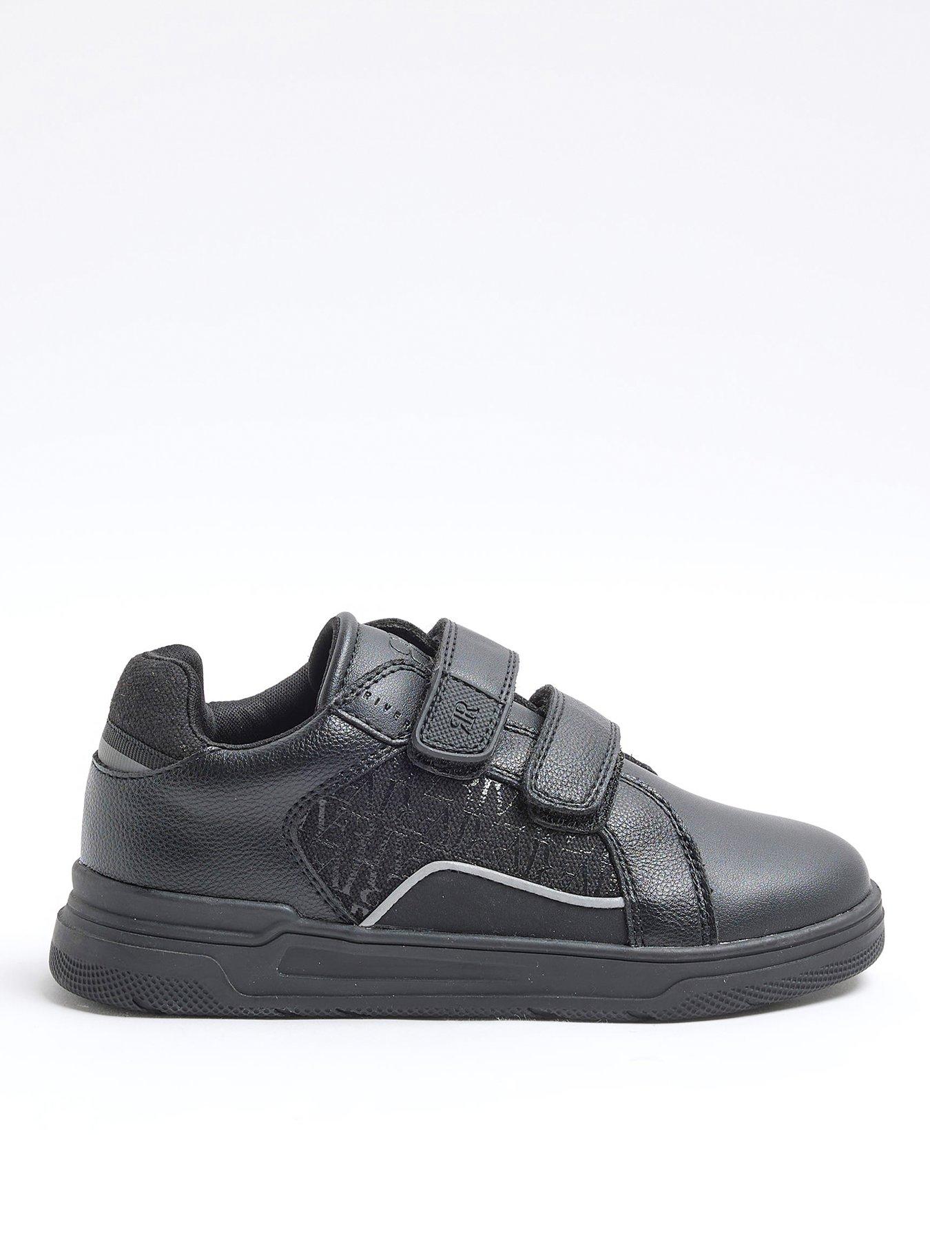 river-island-boys-embossed-trainer-black