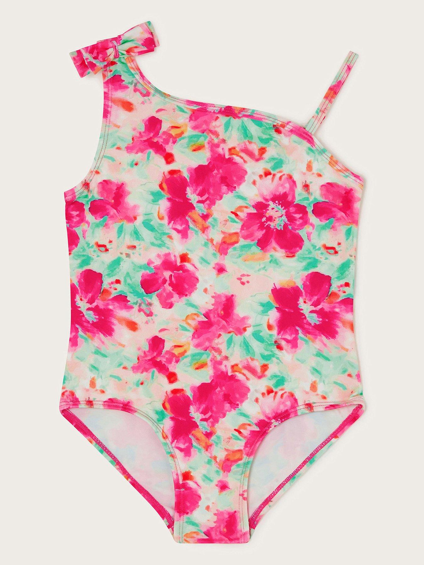 monsoon-girls-tropical-floral-asymmetrical-swimsuit-turquoise