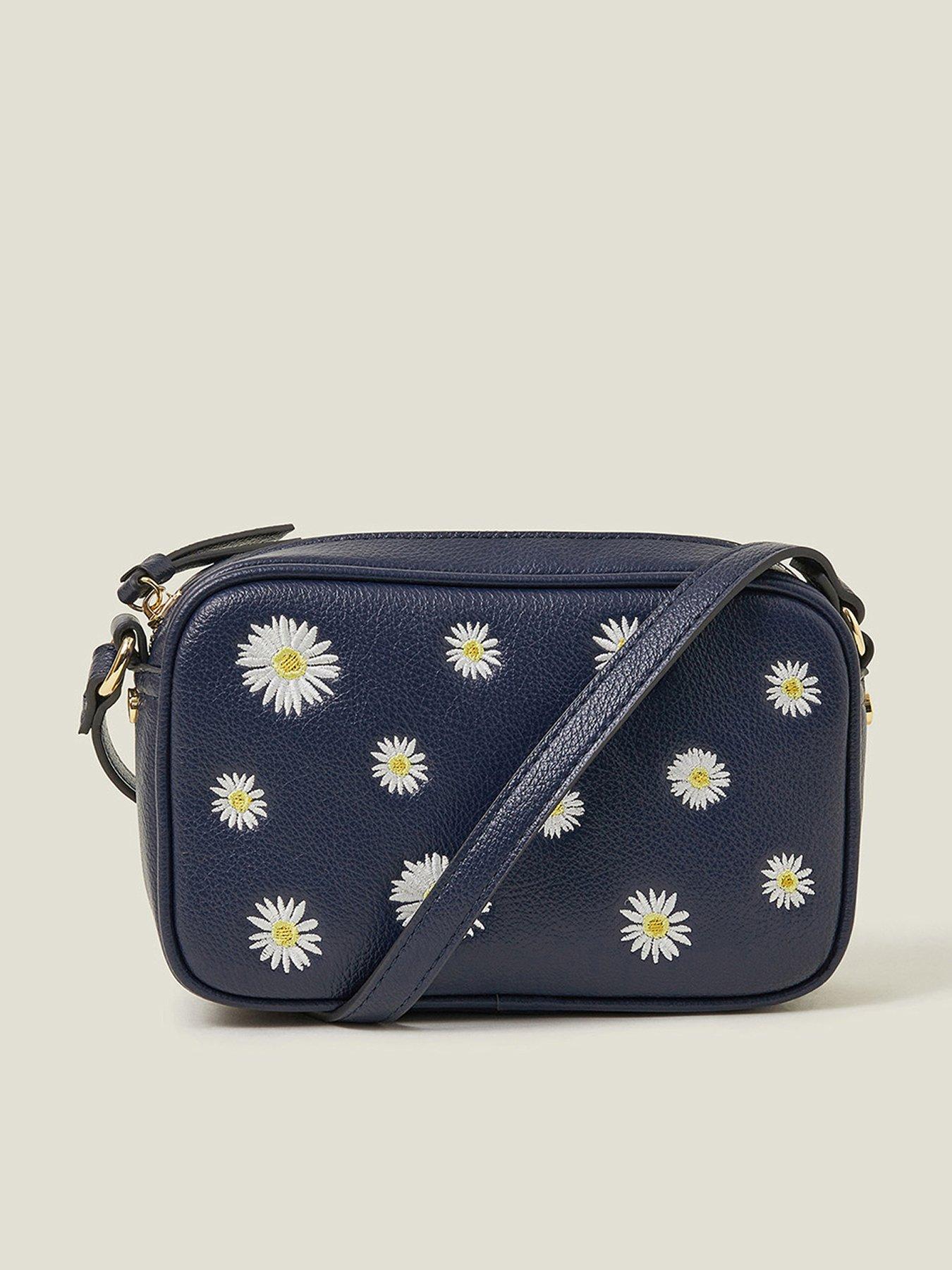  image of accessorize-daisy-cross-body-navy