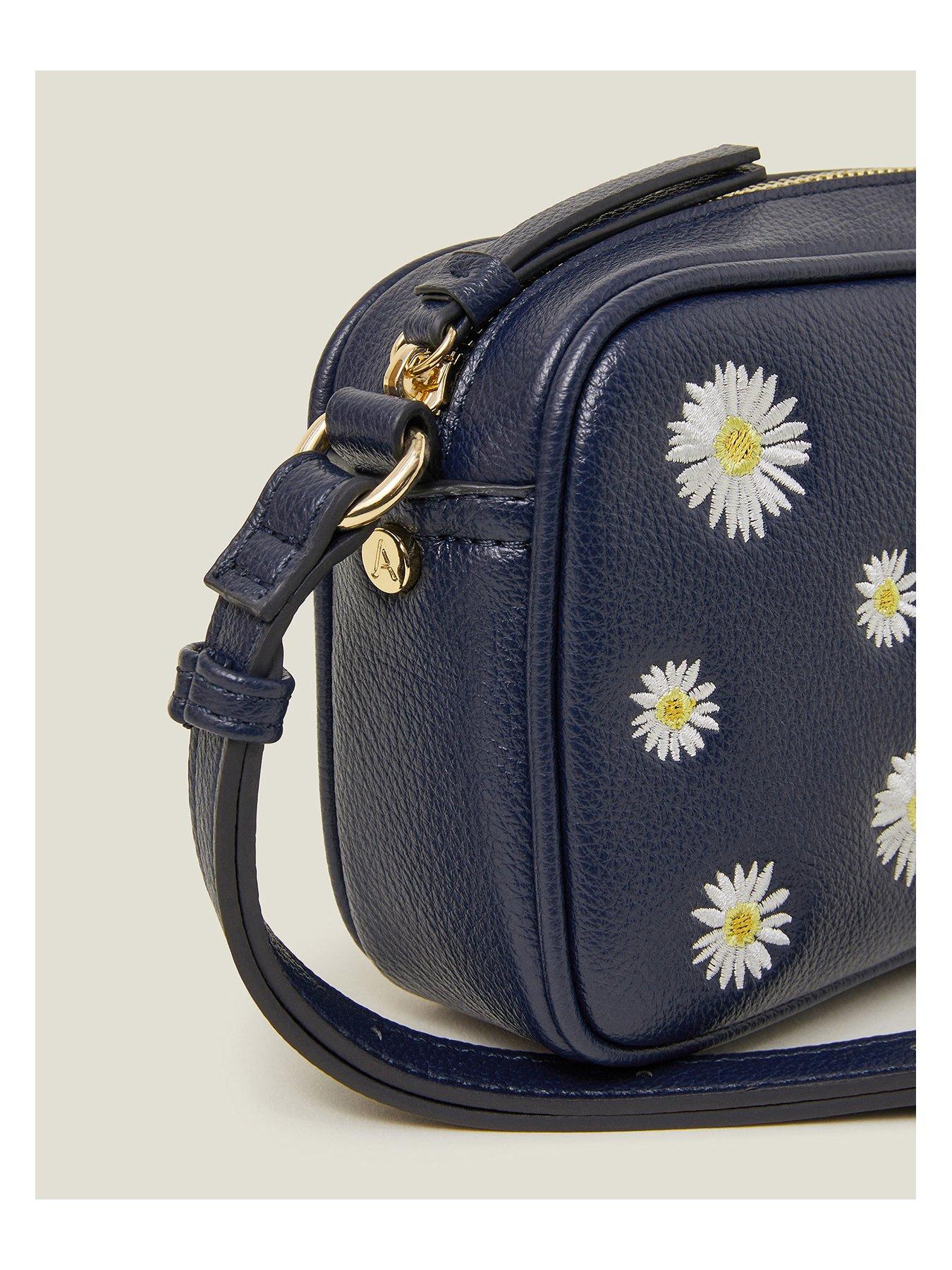 image of accessorize-daisy-cross-body-navy