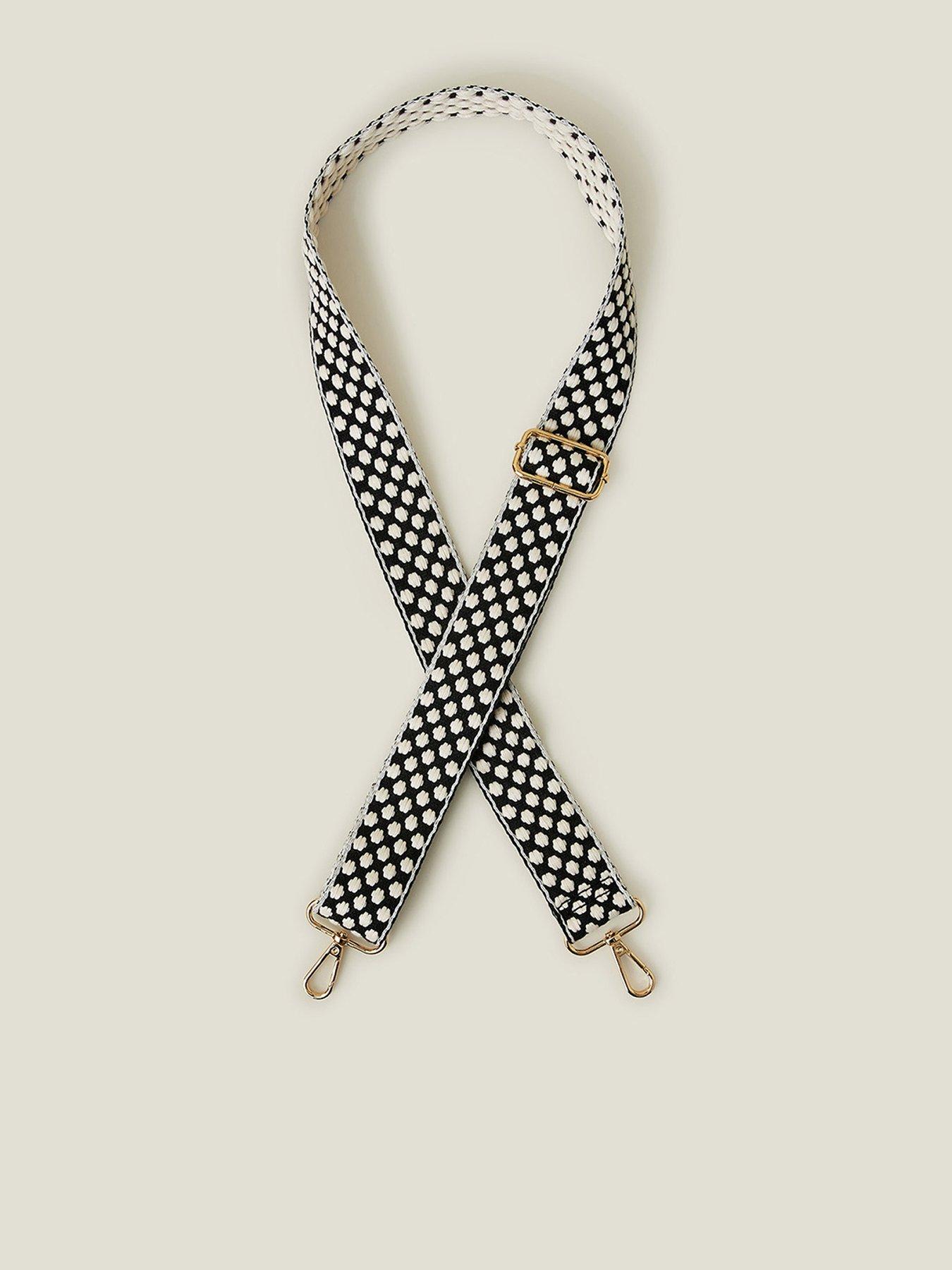 accessorize-polka-dot-bag-strap-black