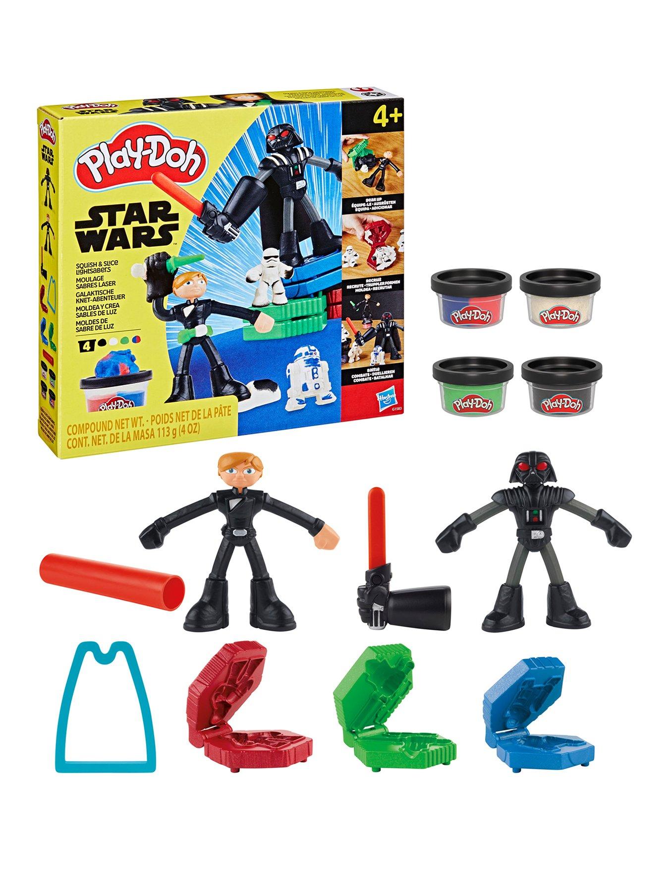 Play-Doh Play Doh Star Wars Squish And Slice Lightsabers