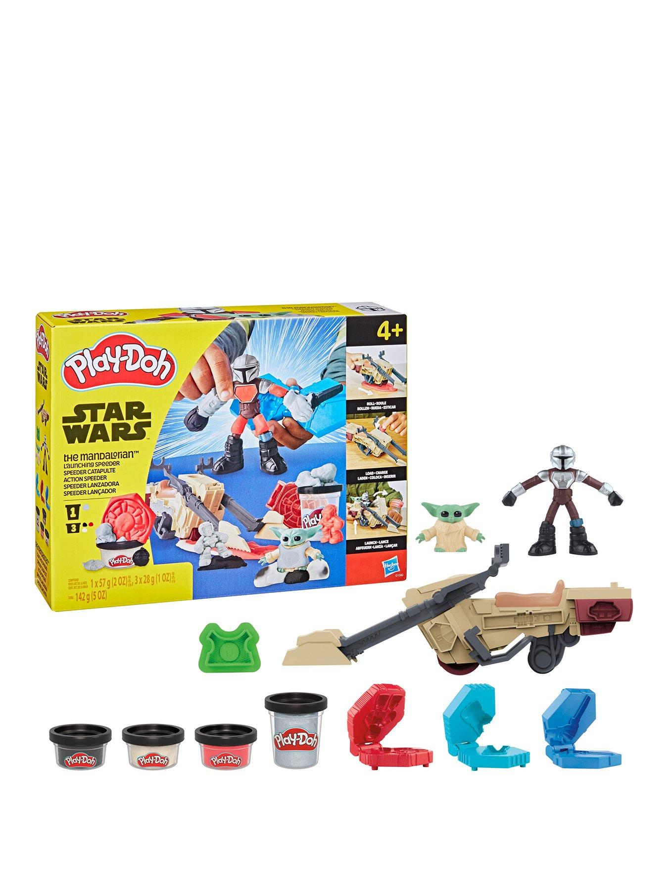 Image 1 of 5 of Play-Doh Play Doh Star Wars The Mandalorian Launching Speeder