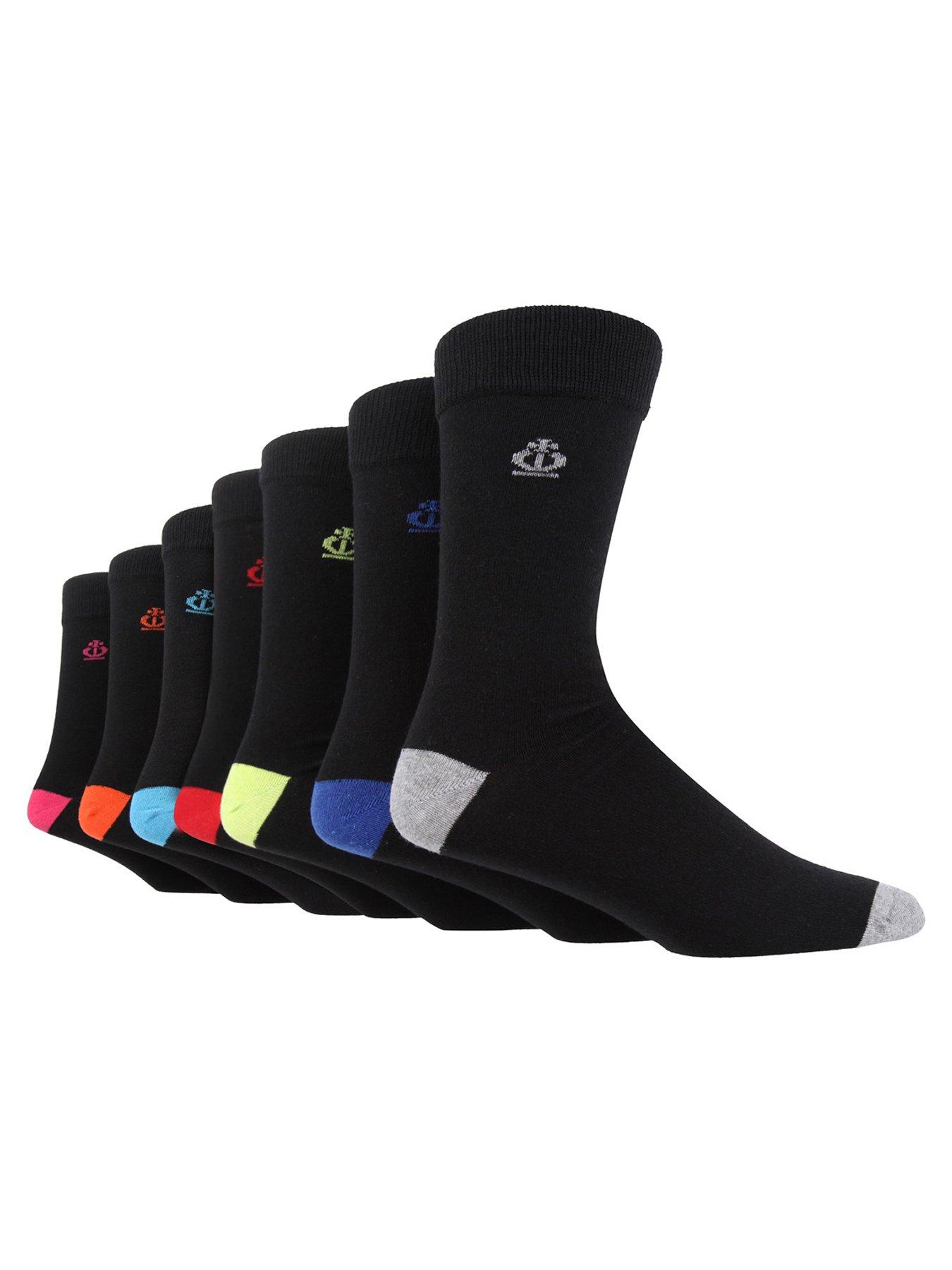Jeff Banks 7 Pack Cotton Crew Socks | Littlewoods