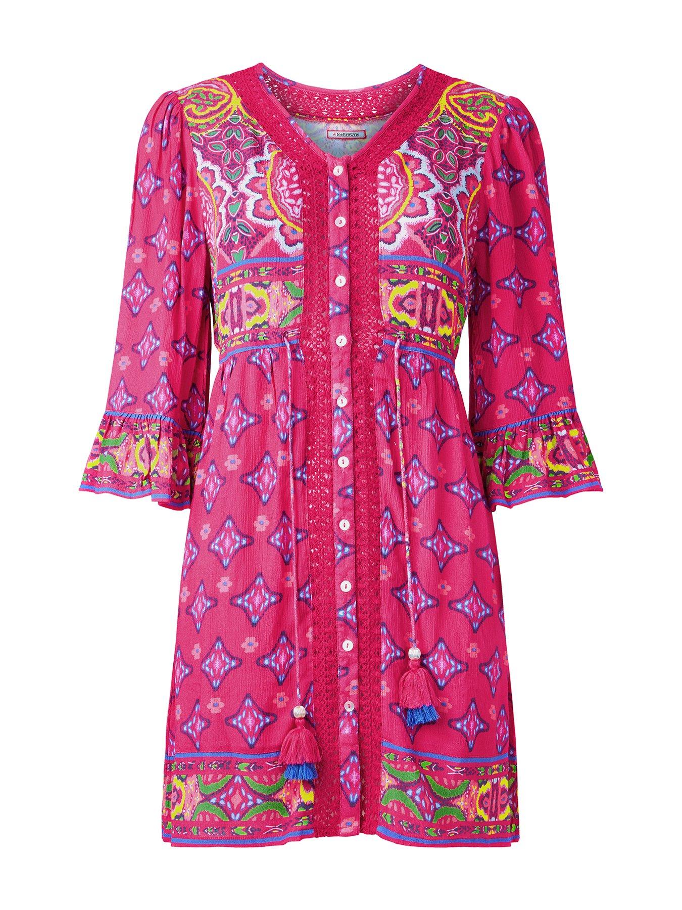  image of joe-browns-ultimate-boho-tunic-pink