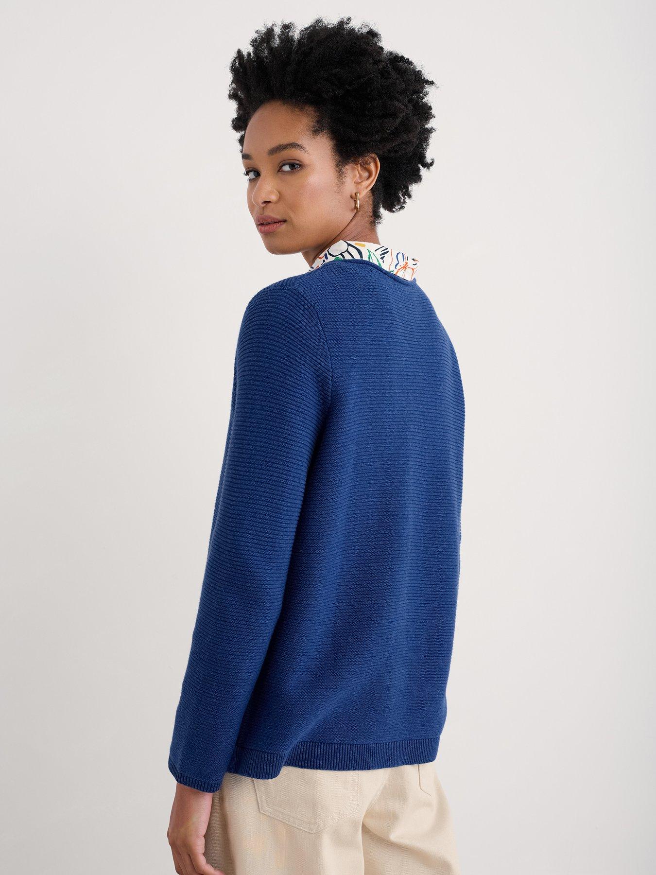  image of seasalt-cornwall-makers-jumper-blue