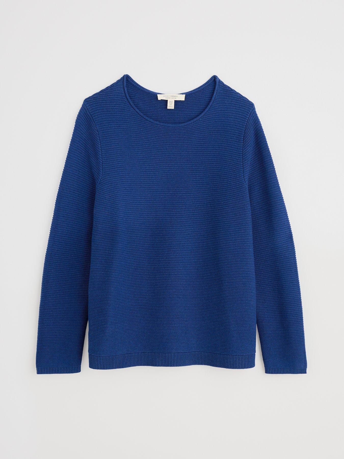  image of seasalt-cornwall-makers-jumper-blue