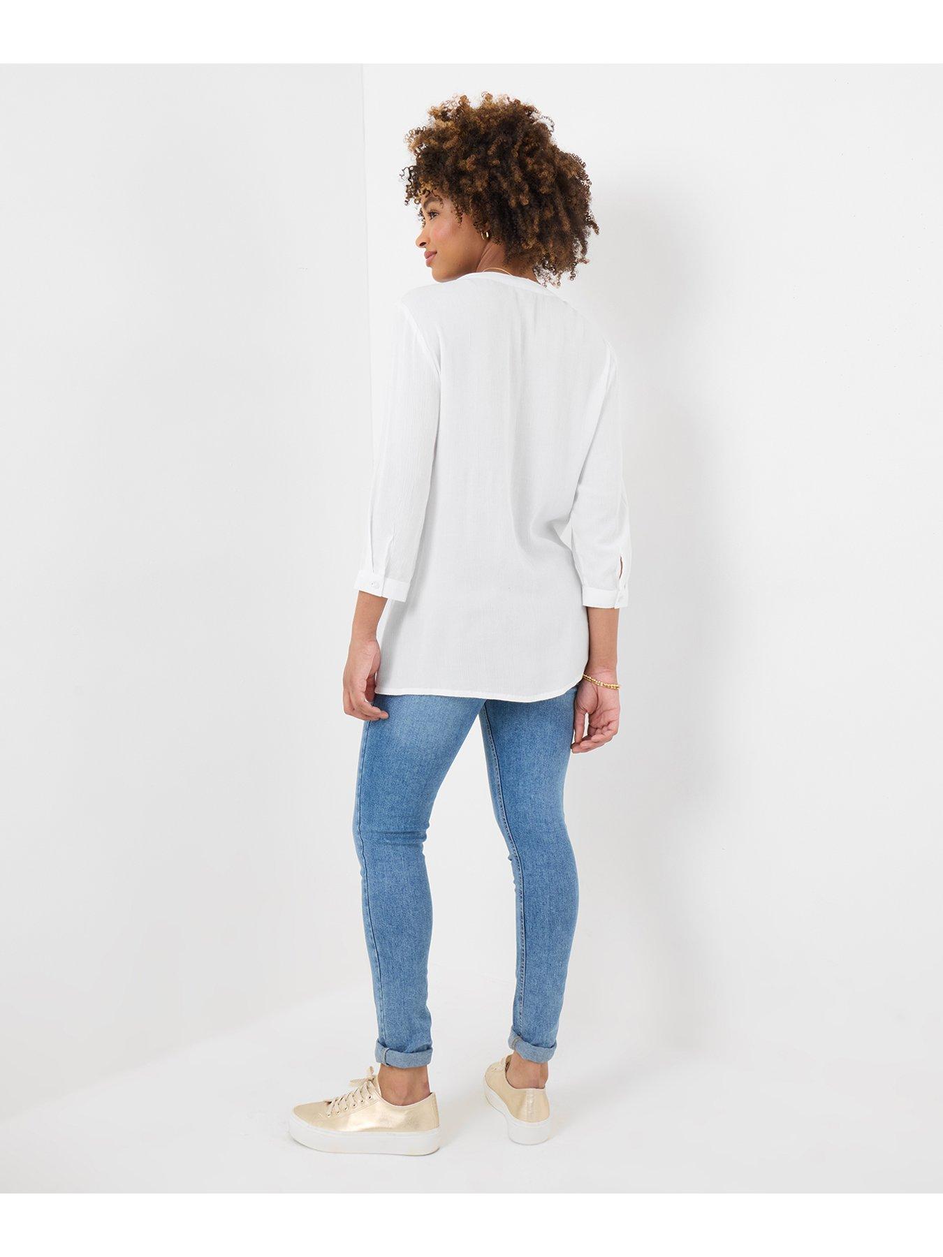 Image 3 of 5 of Joe Browns Favourite Longline Blouse - White