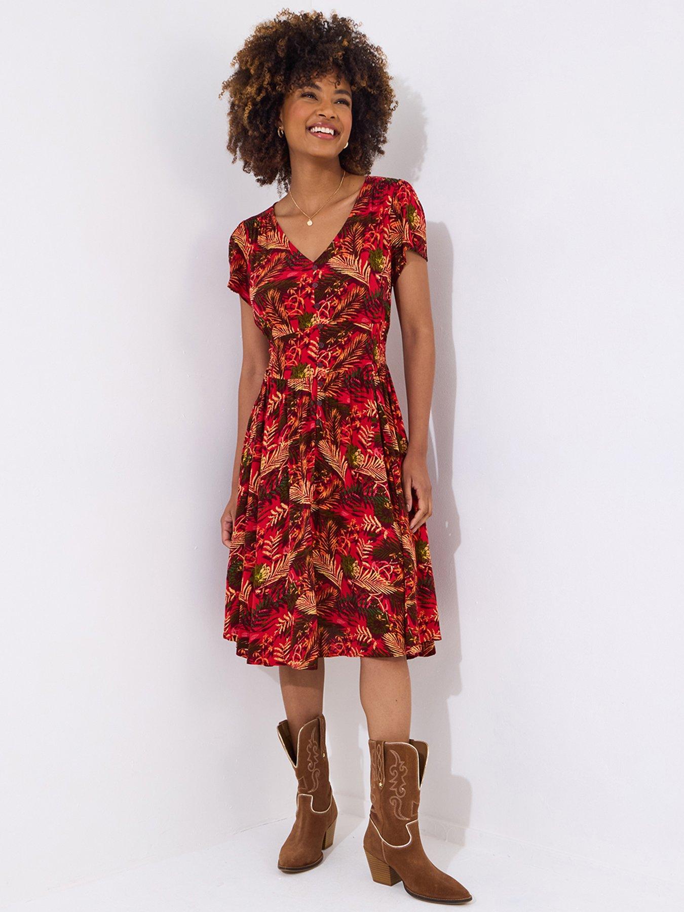 undefined Perfect Palm Dress - Green