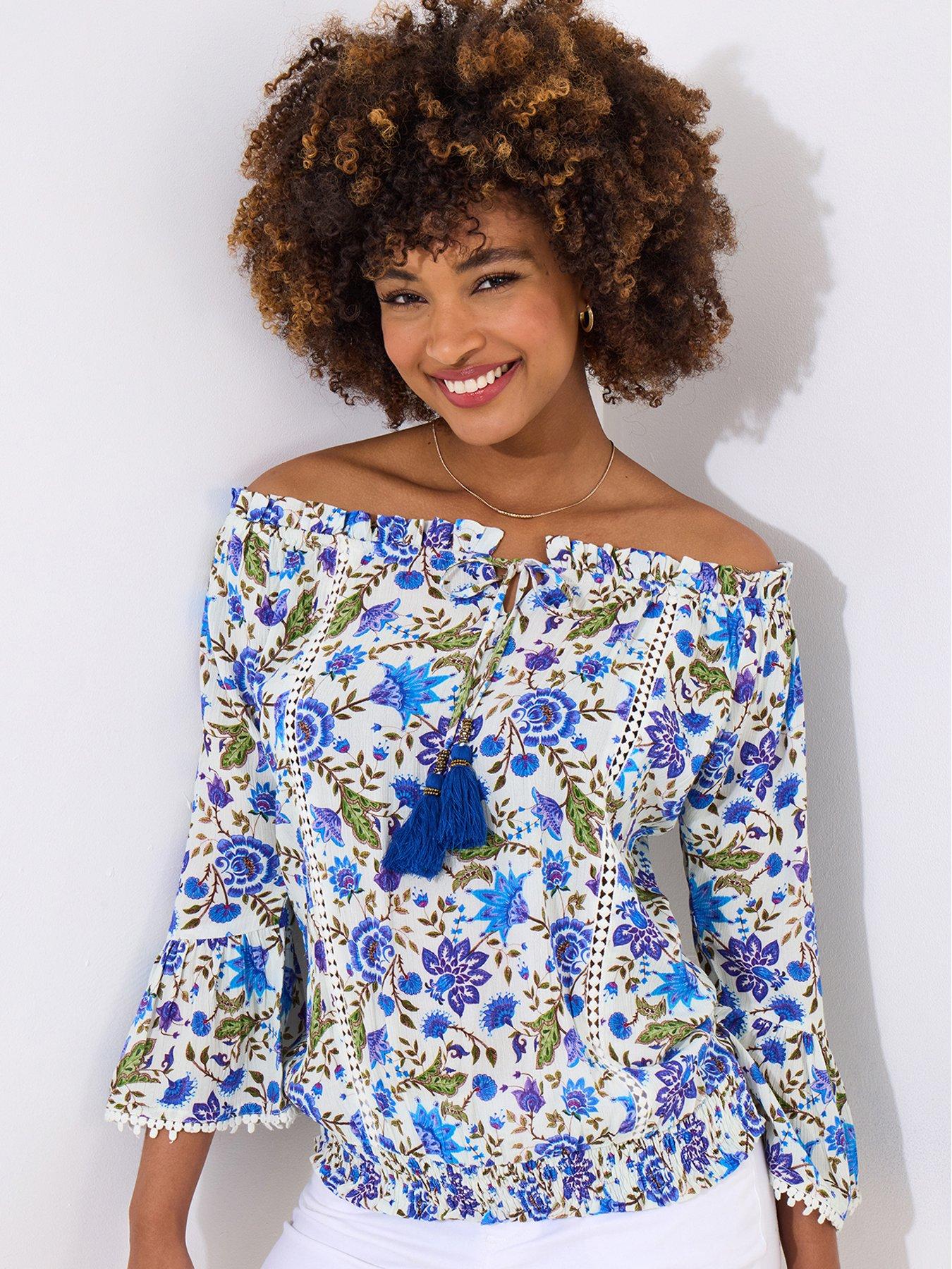 joe-browns-joys-of-summer-floral-boho-top-blue