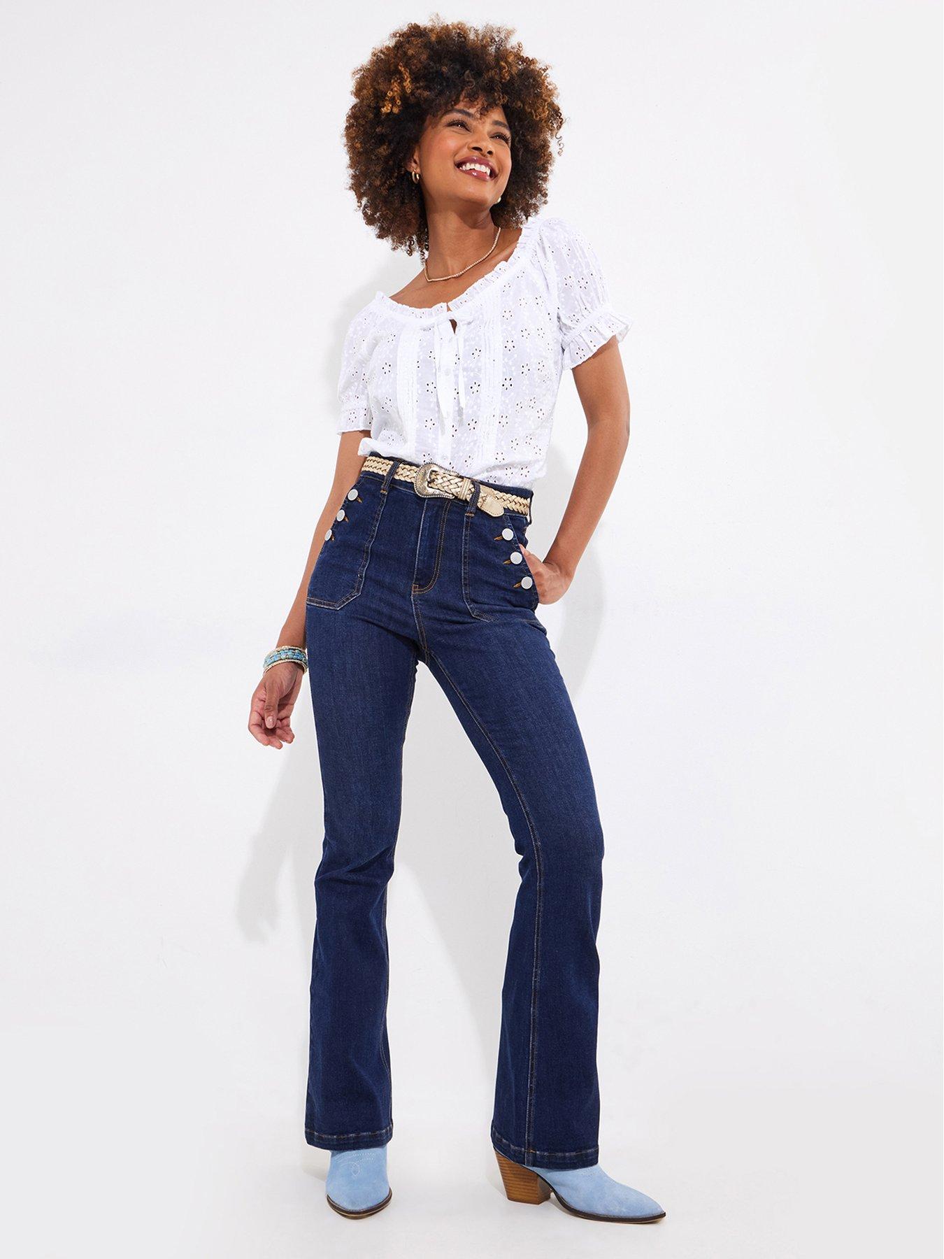  image of joe-browns-beautiful-broderie-top-white