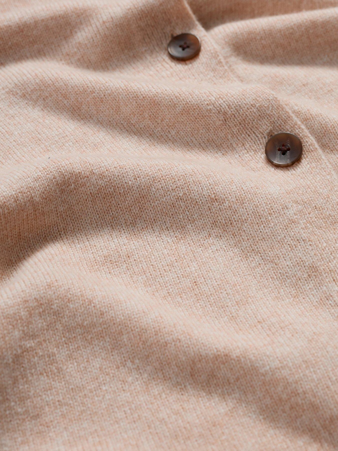  image of seasalt-cornwall-relaxed-button-up-cardigan-beige
