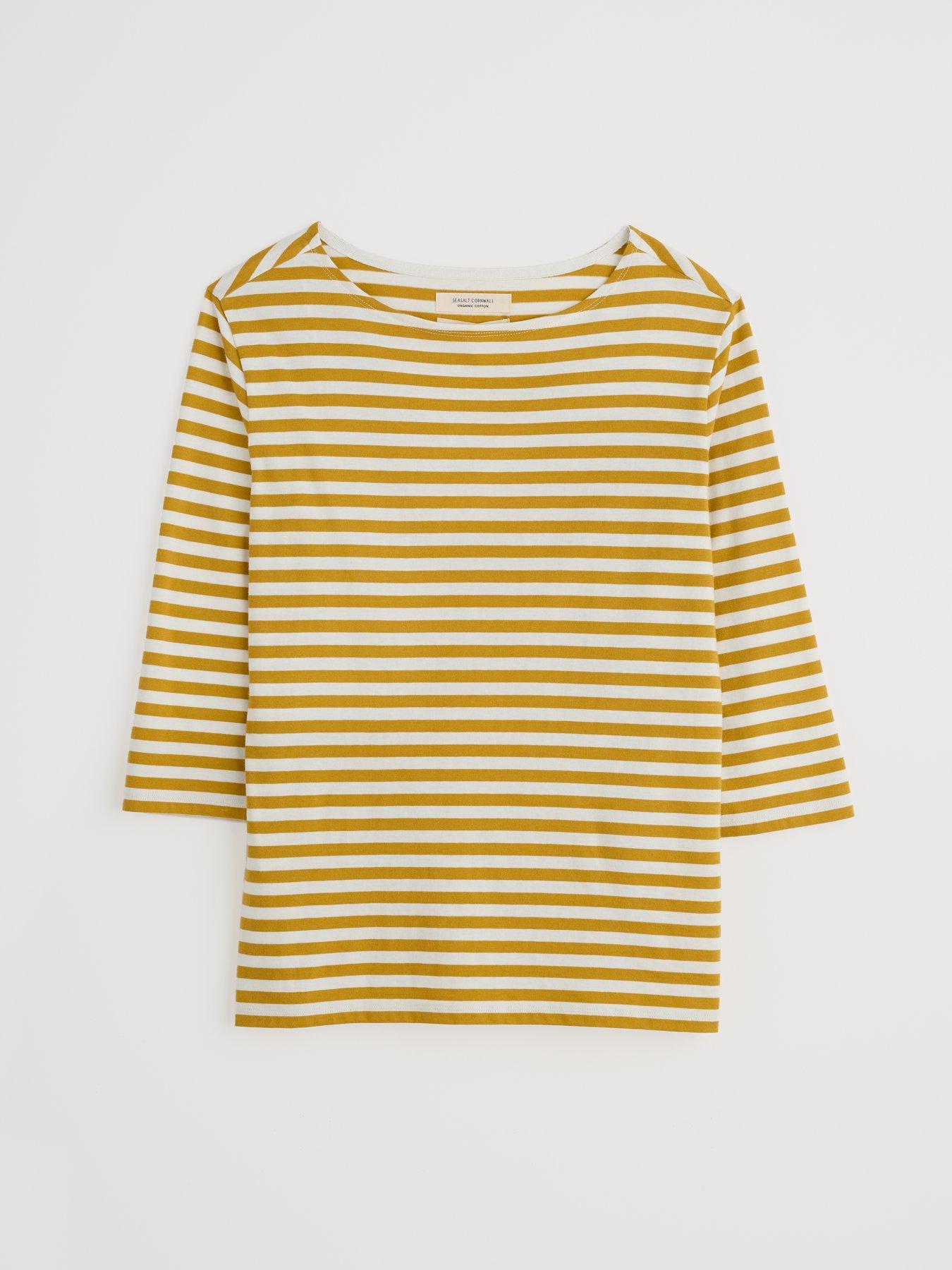 image of seasalt-cornwall-sailor-top-mini-cornish-chamomile-chalk