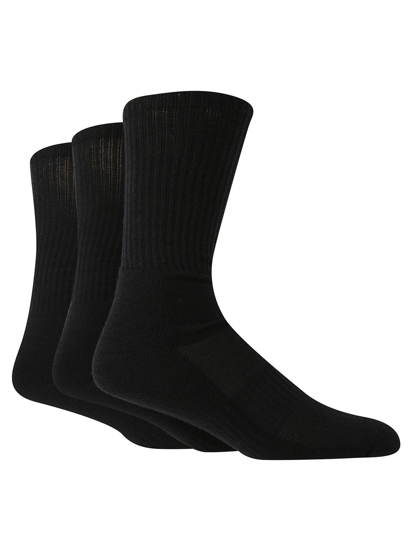 Image 1 of 2 of Glenmuir 3 Pack Cotton/Bamboo Blend Sports Crew Socks