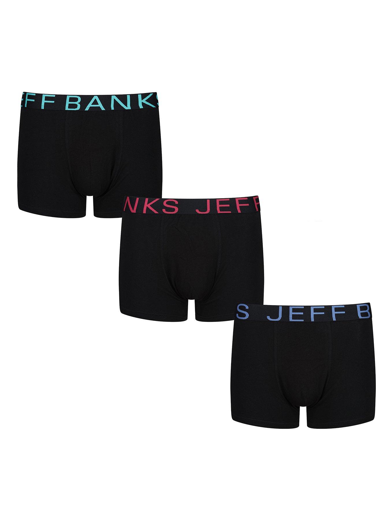 undefined Trunks 3 Pack - Black