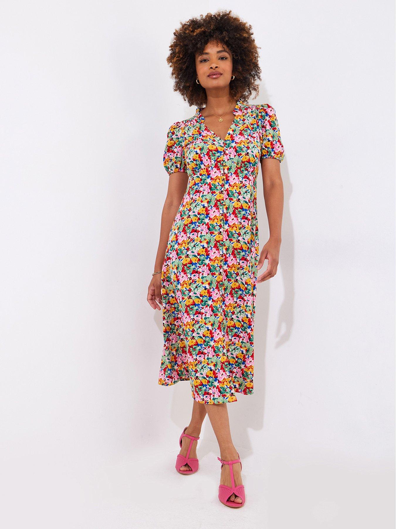 princess polly baby blue dress Joe Browns Summer Days Printed Maxi Dress – luscious scarves