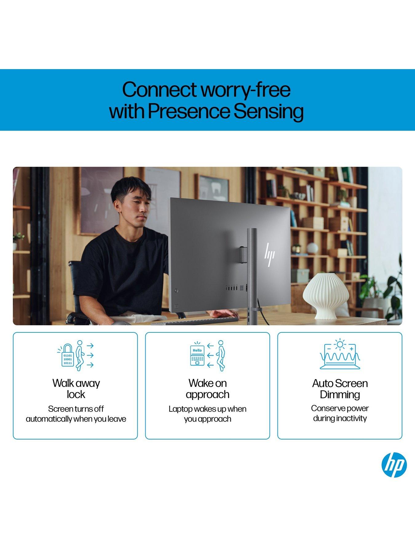 Image 6 of 8 of HP OmniStudio X&nbsp;32-c0002na All-inOne Desktop PC - 32in 4K&nbsp;Ultra&nbsp;HD Antiglare IPS,&nbsp;Intel Core Ultra 7, 16GB RAM, 1TB SSD - Silver