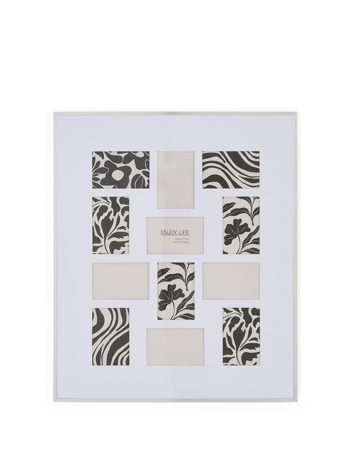 Image 2 of 5 of Very Home 12-Photo Gallery Frame - Silver
