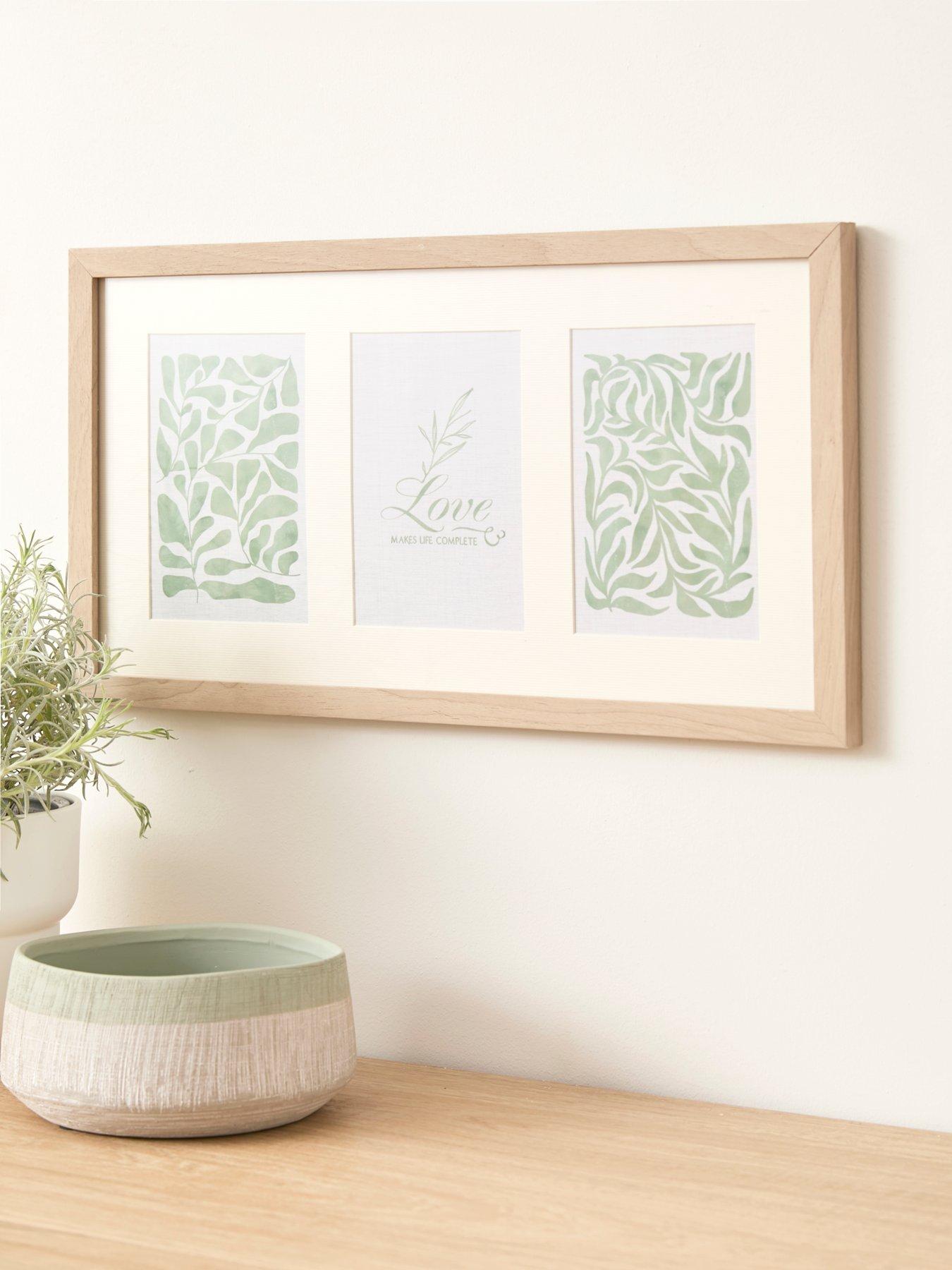 undefined 3-Photo Natural Gallery Frame