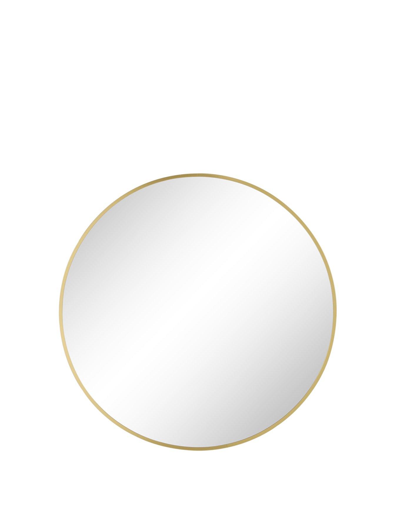 image of the-very-collection-round-gold-mirror-71cm