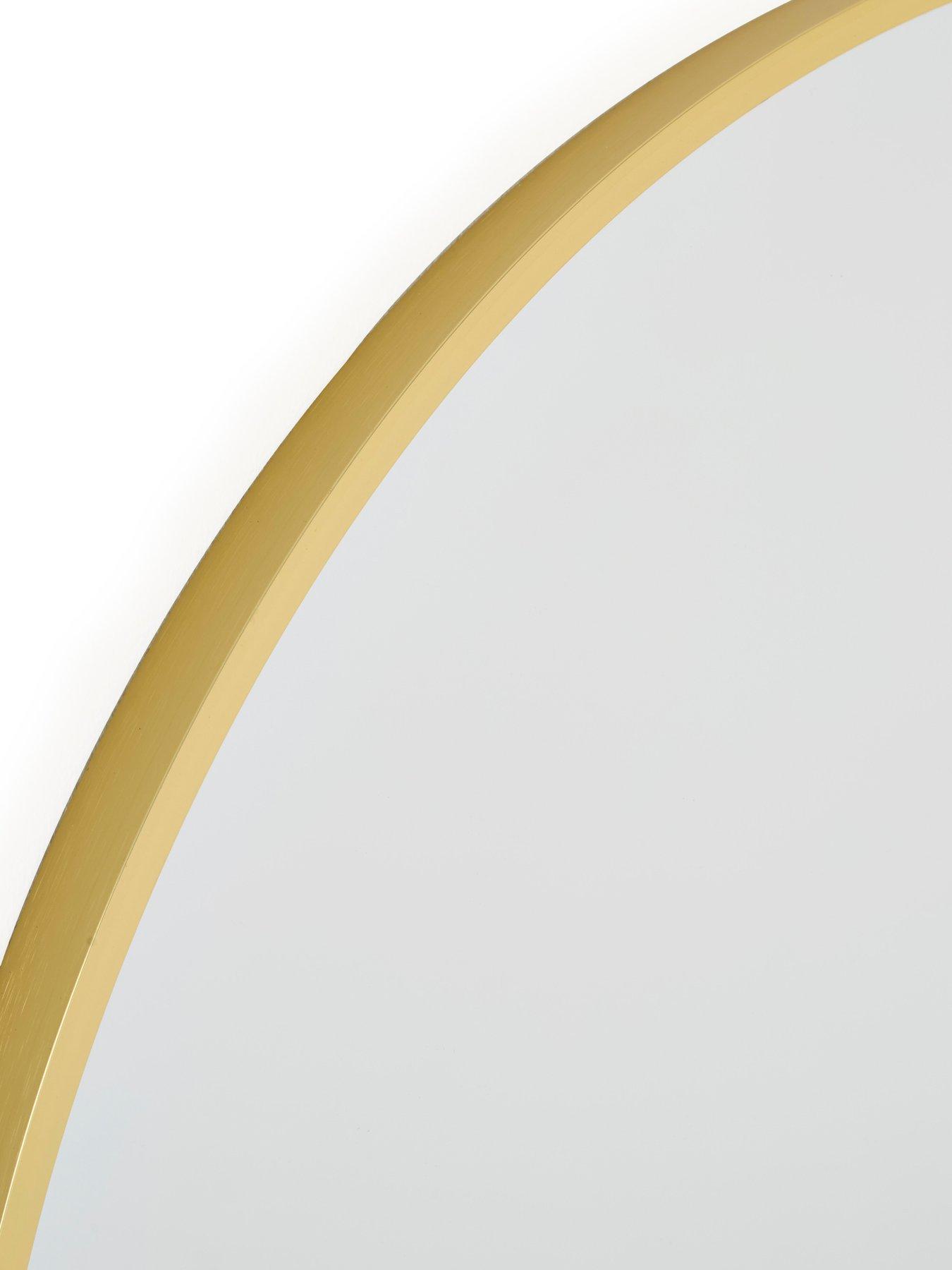  image of the-very-collection-round-gold-mirror-71cm
