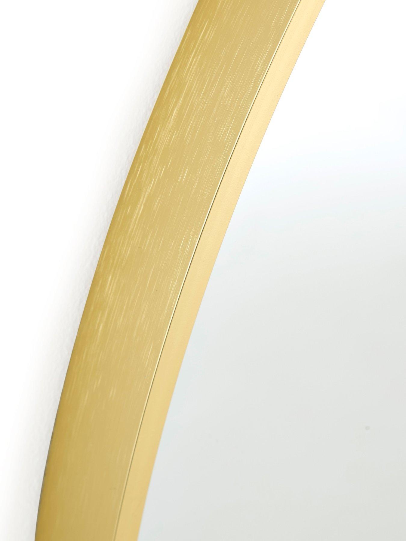  image of the-very-collection-round-gold-mirror-71cm