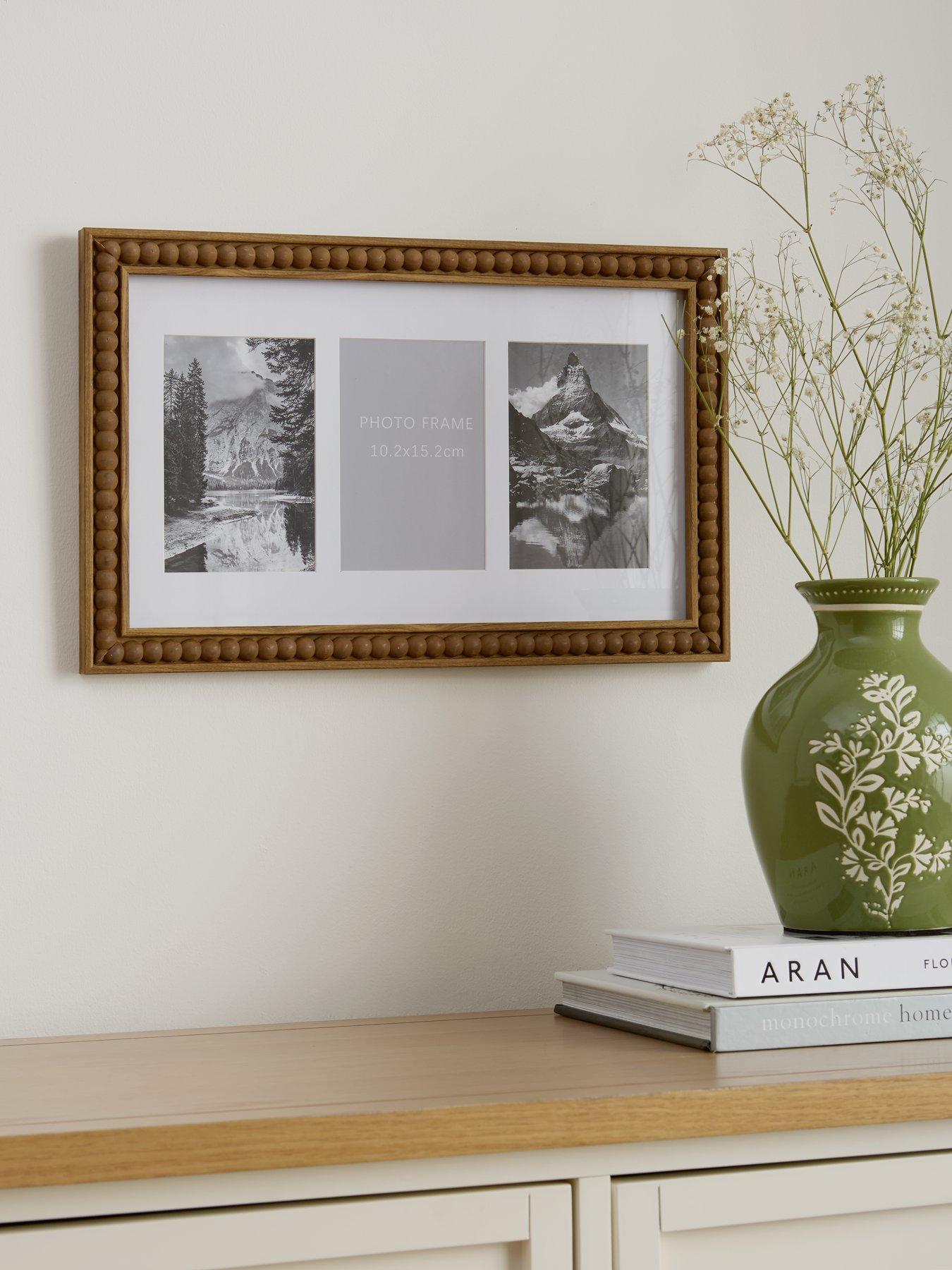 undefined 3 Photo Natural Bobbin Frame 38x22cm
