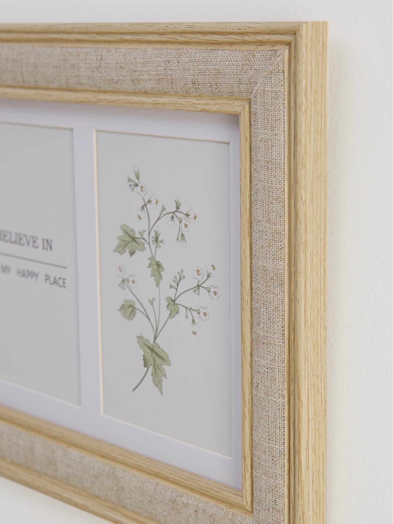 Image 4 of 7 of Very Home 5 Photo Linen Edge Frame 58x18cm