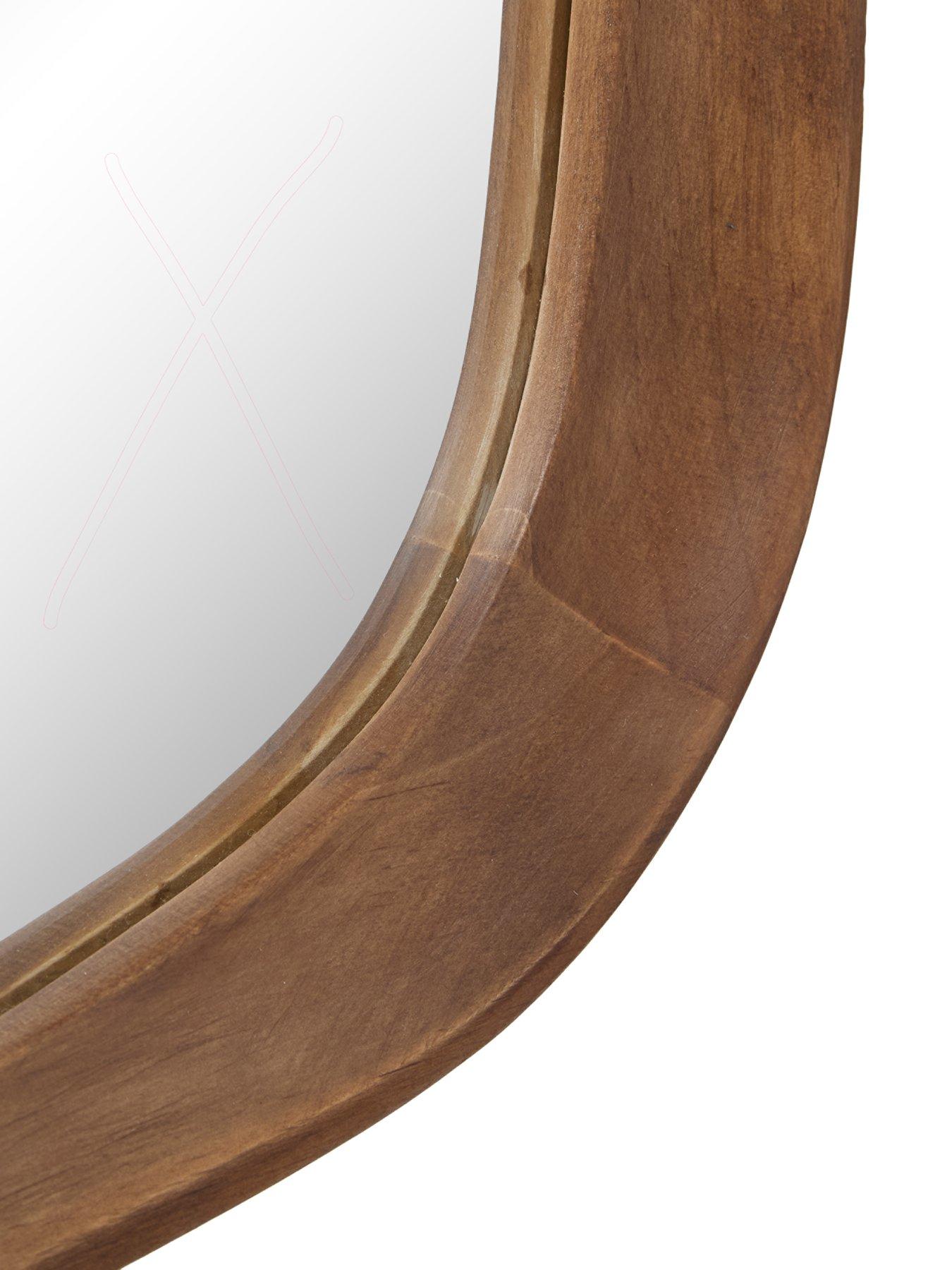 Image 5 of 5 of Michelle Keegan Home Wooden Frame Hanging Mirror 47x120cm