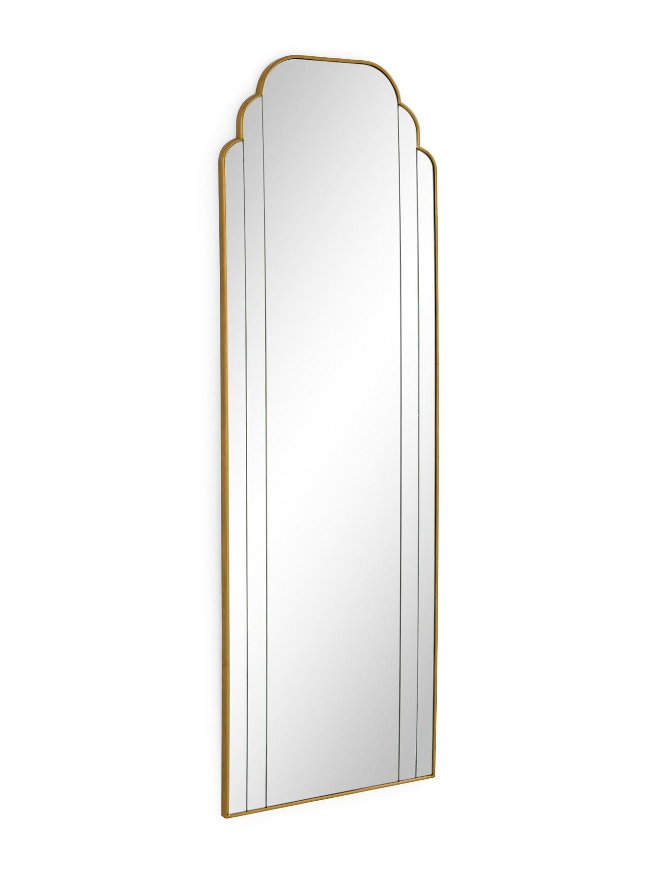 Image 3 of 5 of Very Home Fluted Edge Hanging Mirror 50x150cm