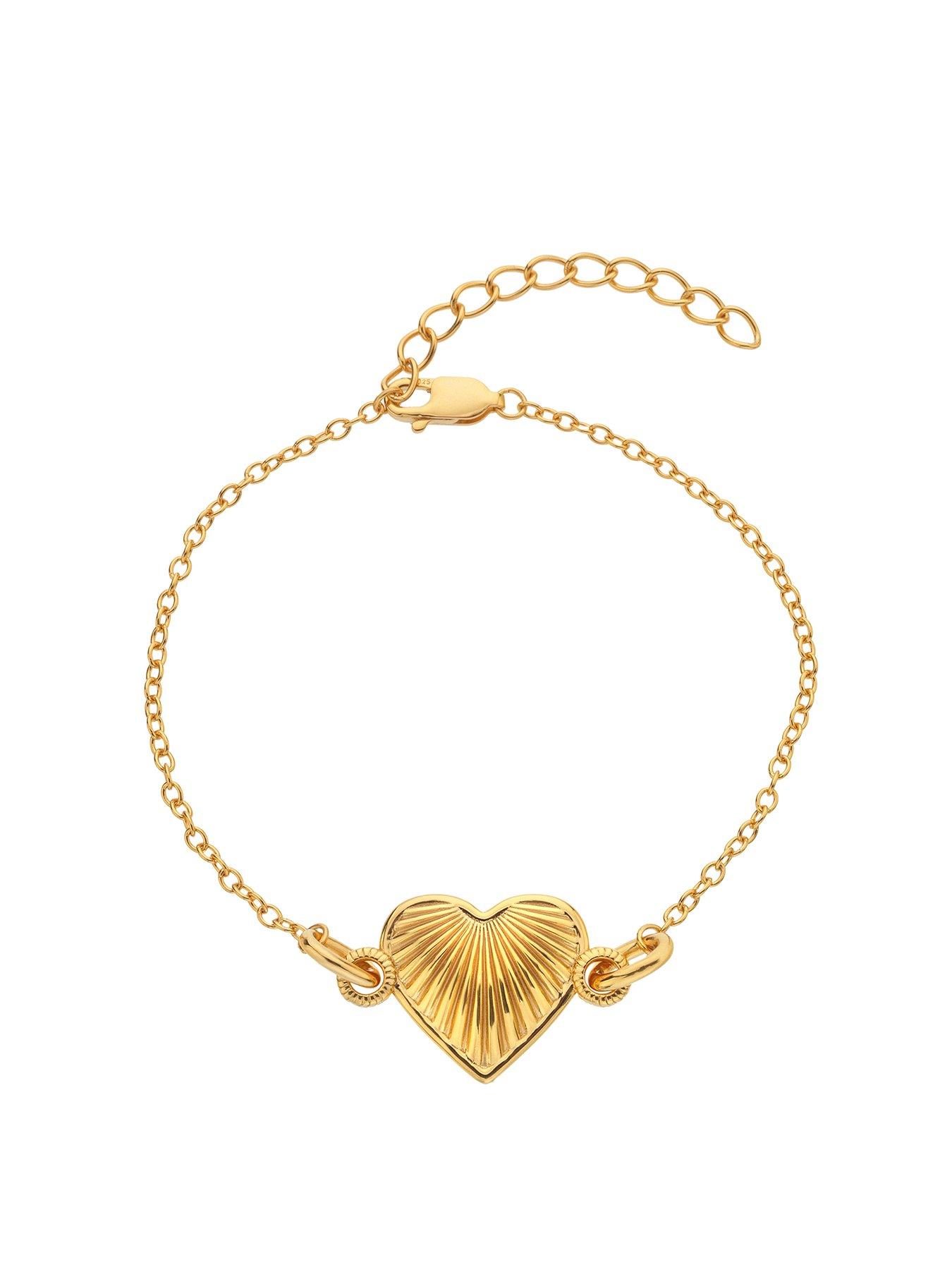  image of hot-diamonds-hd-x-jj-essence-heart-bracelet