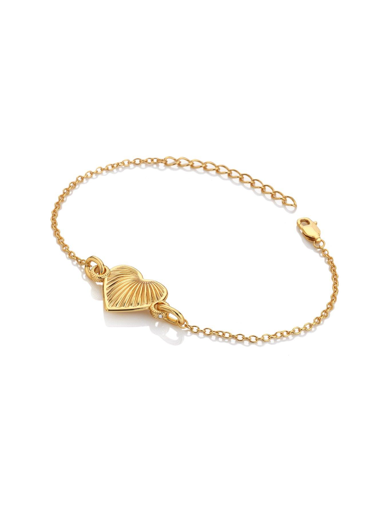  image of hot-diamonds-hd-x-jj-essence-heart-bracelet
