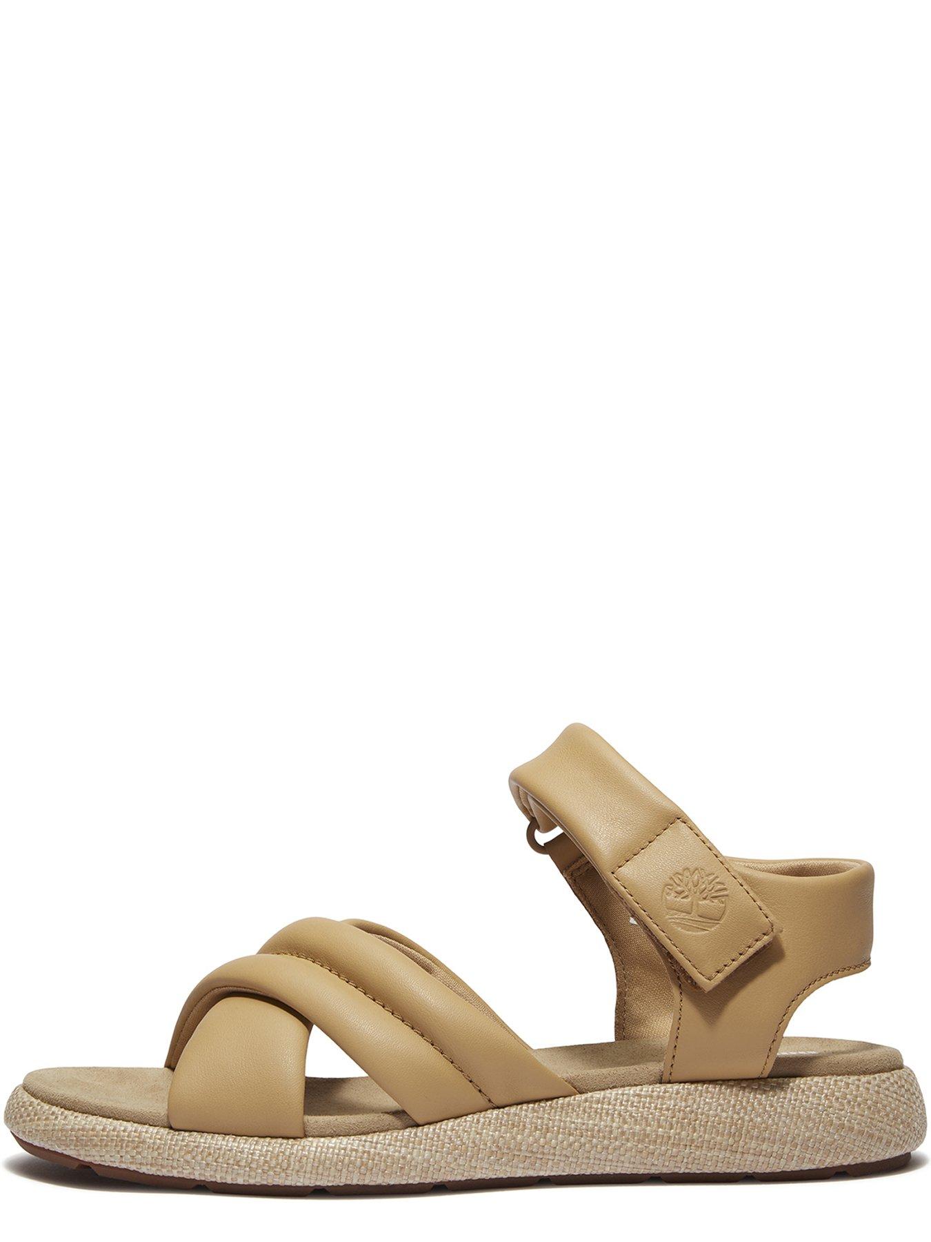  image of timberland-belmar-waves-backstrap-sandal-medium-beige-full-grain