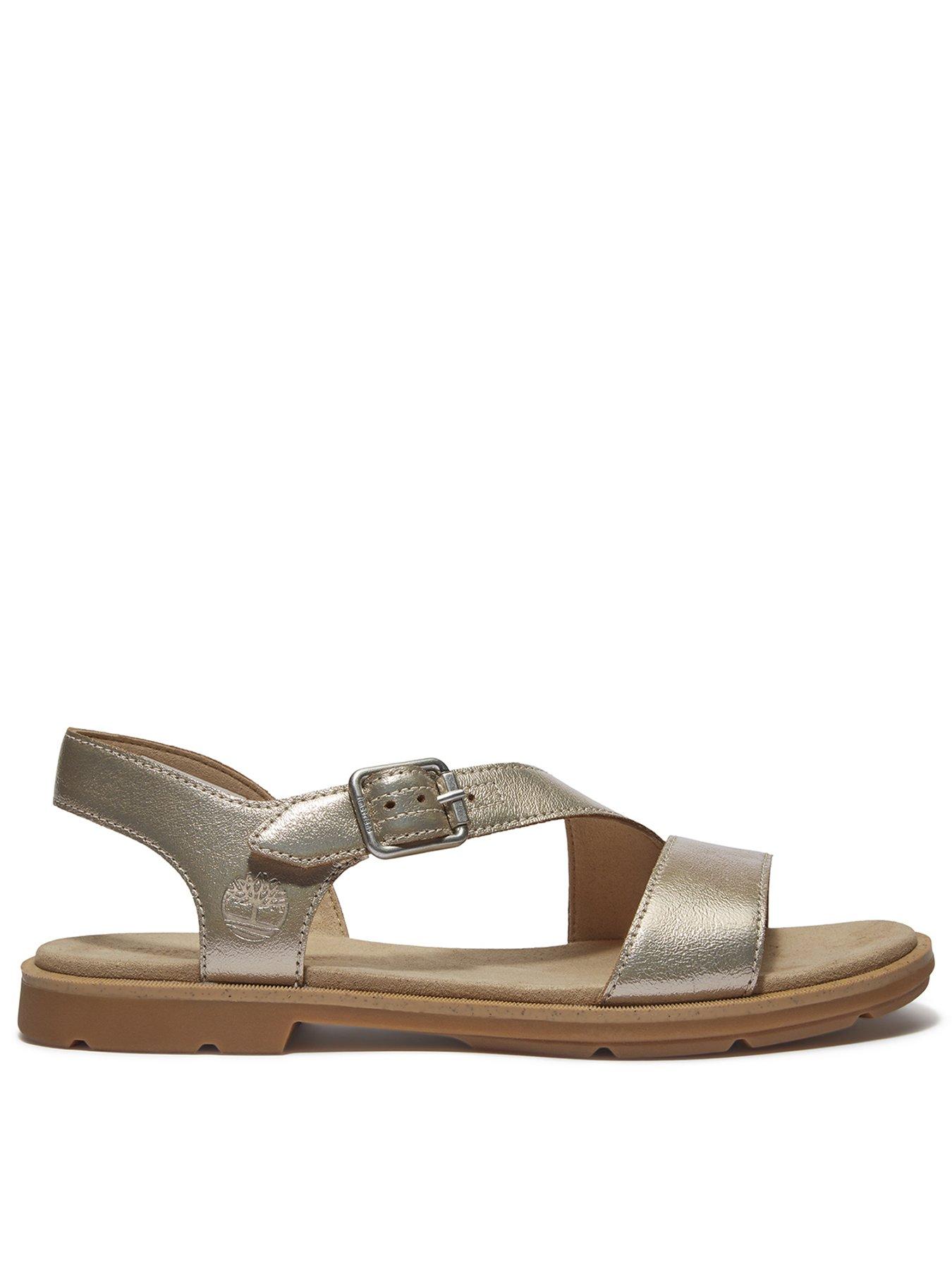 Timberland Calista Bay Backstrap Sandal - Gold Metallic