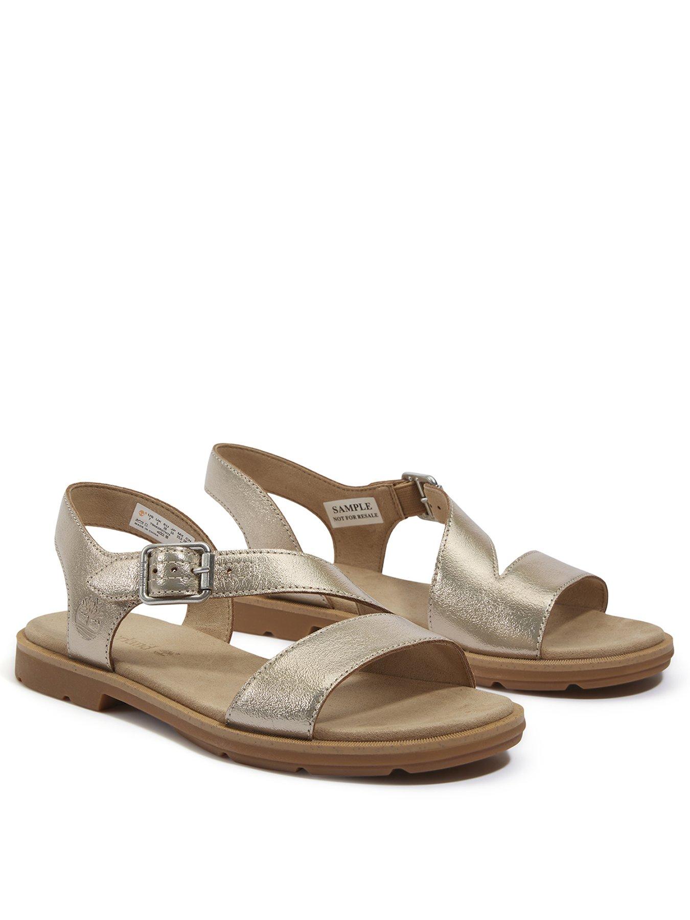  image of timberland-calista-bay-backstrap-sandal-gold-metallic