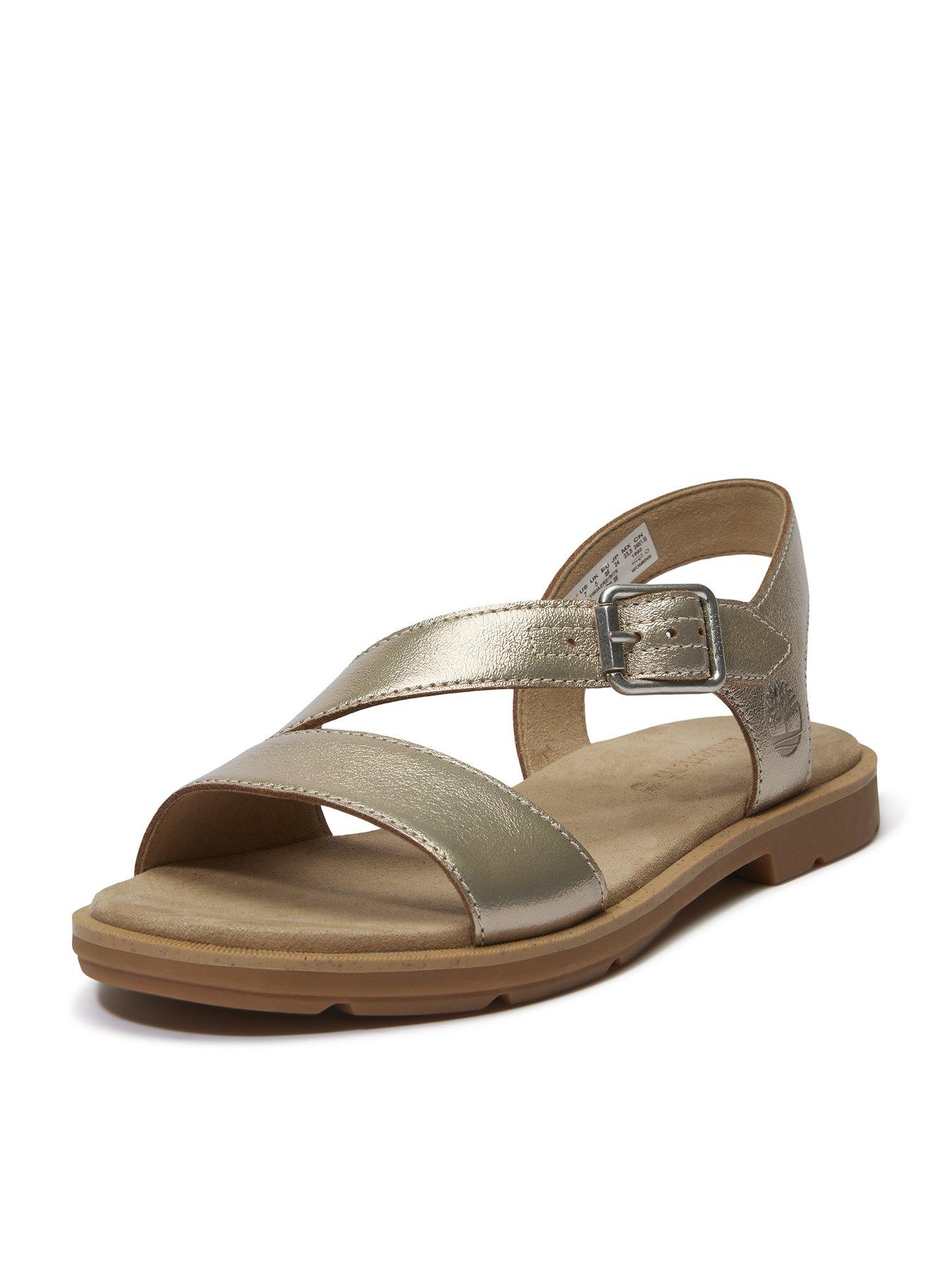  image of timberland-calista-bay-backstrap-sandal-gold-metallic
