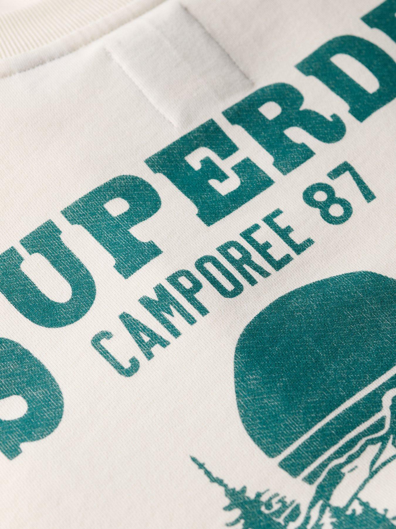  image of superdry-outdoor-loose-crew-sweatshirt-cream
