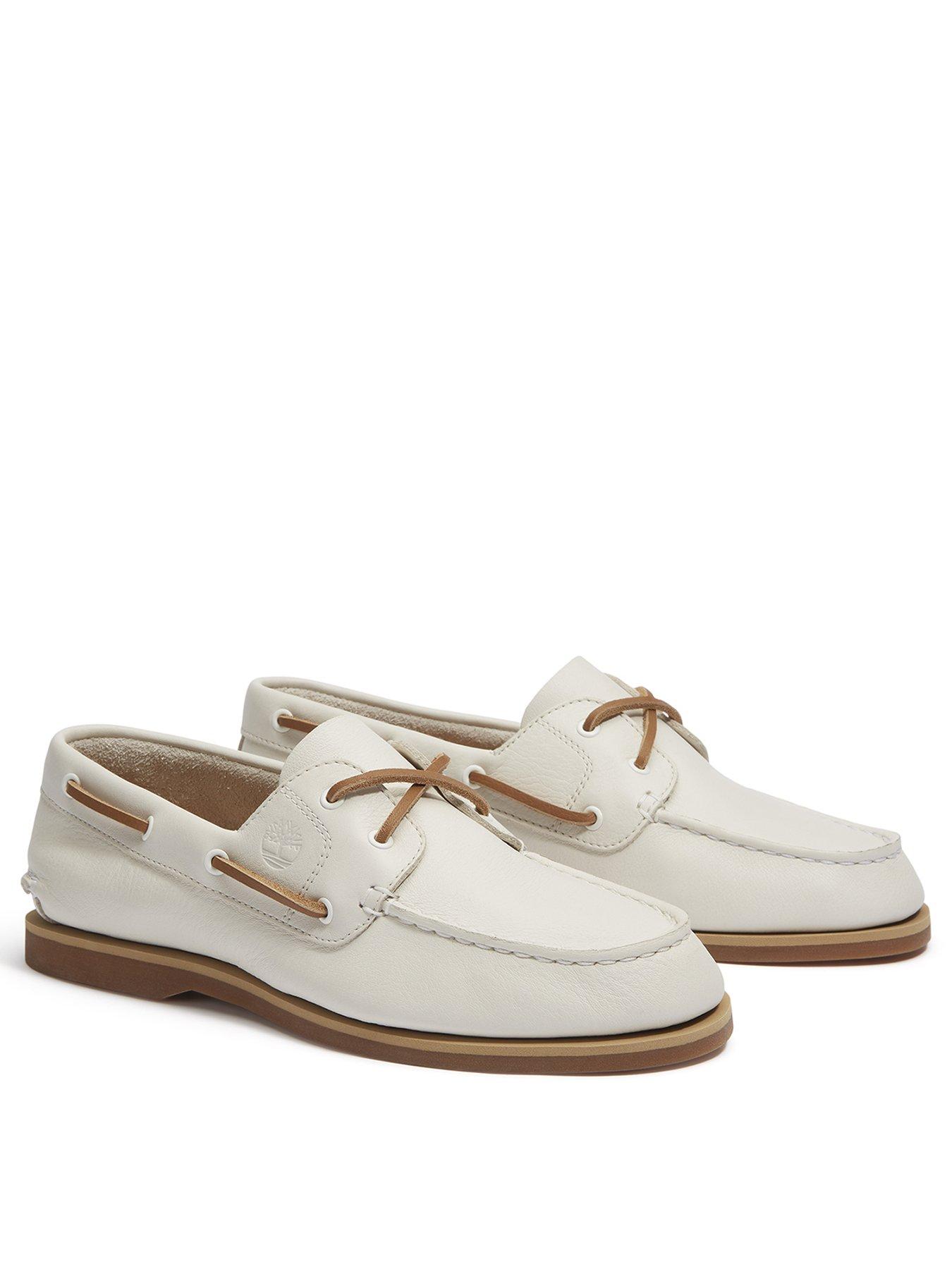  image of timberland-classic-boat-shoe-natural-full-grain