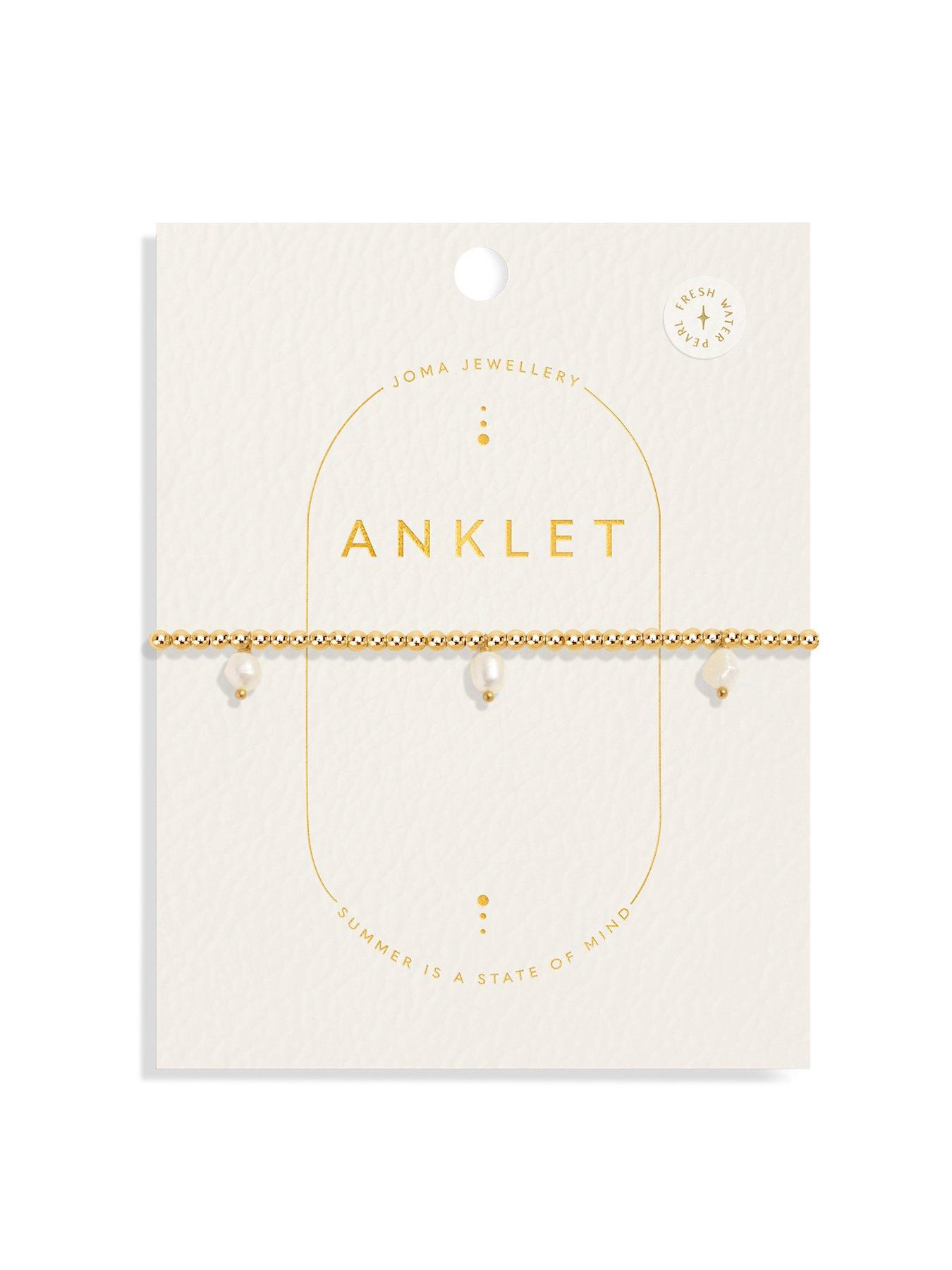 undefined Three Pearl Anklet