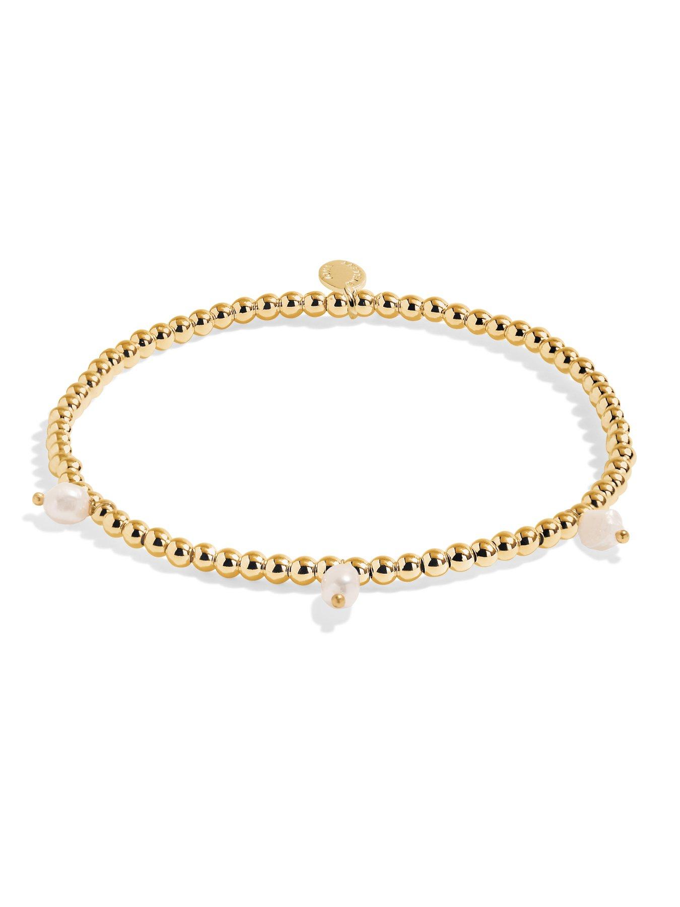 Image 2 of 5 of Joma Jewellery Three Pearl Anklet