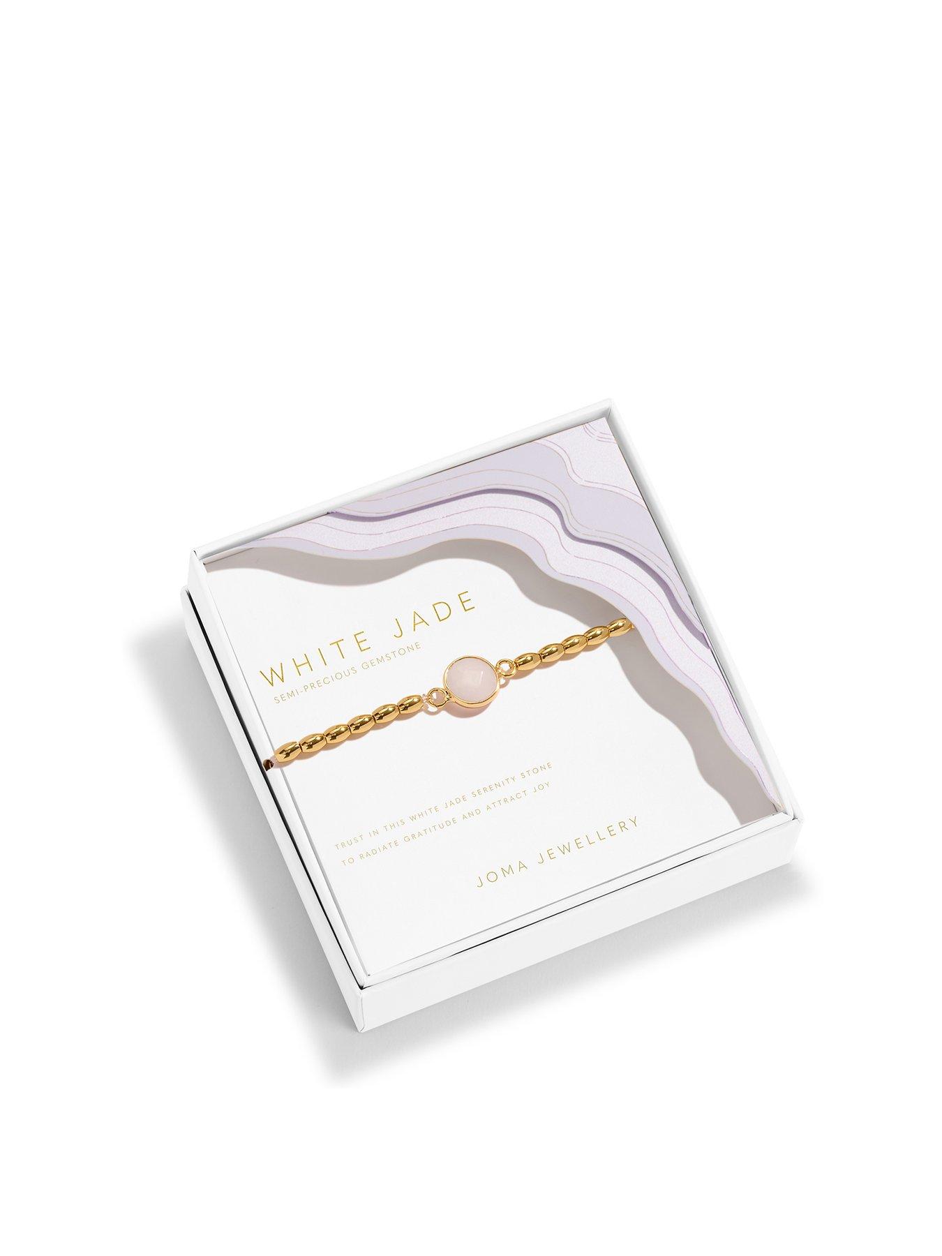undefined SERENITY STONES WHITE JADE Bracelet