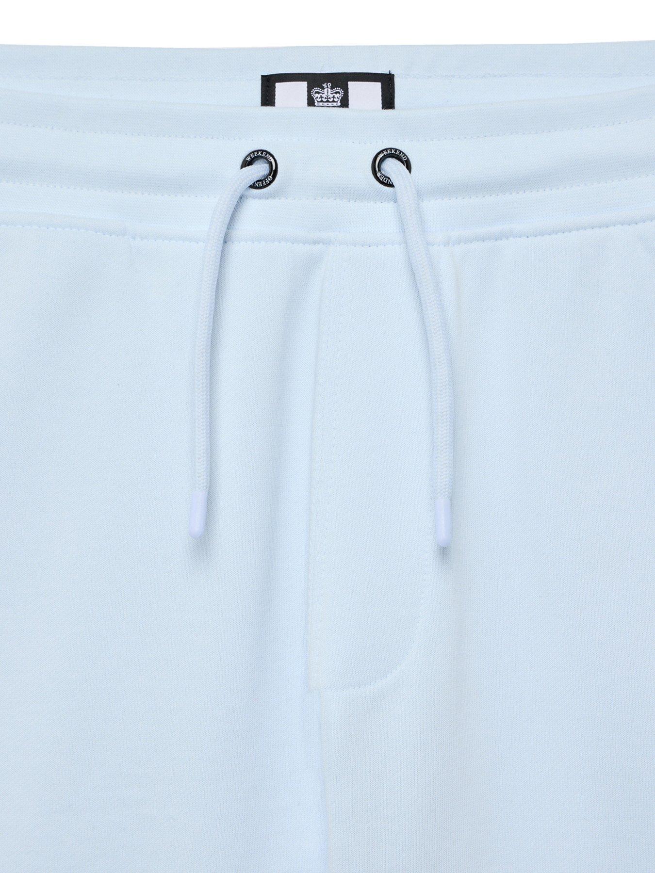  image of weekend-offender-hawkins-pocket-jogging-shorts-blue