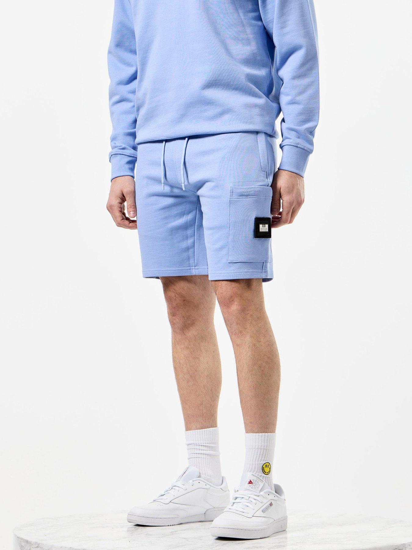undefined Hawkins Pocket Jogging Shorts - Blue