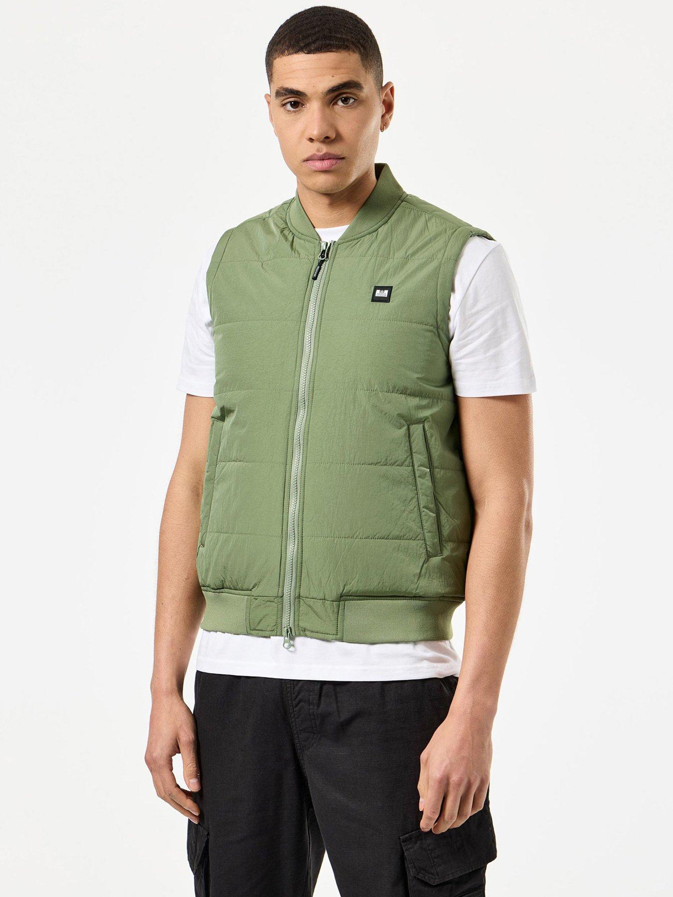 undefined Saharun Lightweight Padded Gilet - Green