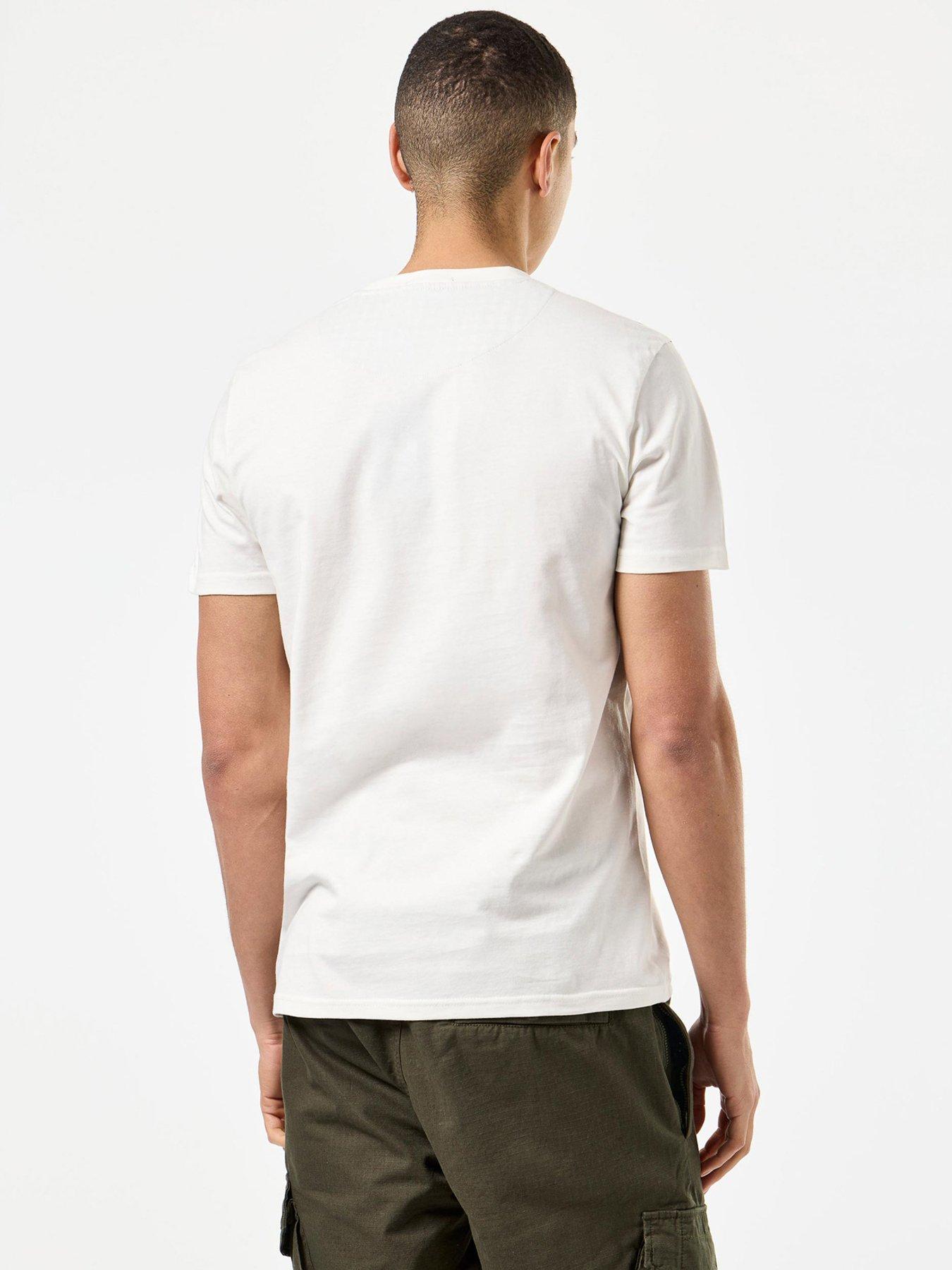  image of weekend-offender-manuel-classic-check-trim-tee-multi